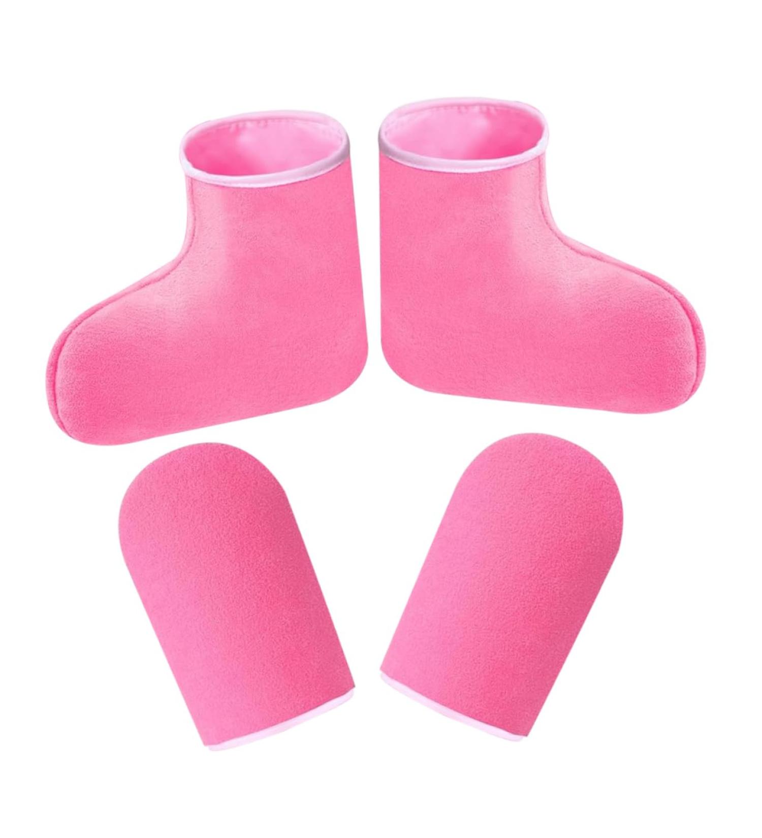 SHERCHPRY Ensemble Moufles et Chaussettes la Paraffine Spa Hydratant Thermor tention Soins Mains et Pieds Professionnels Beaut  - Buy Online on GoSupps.com