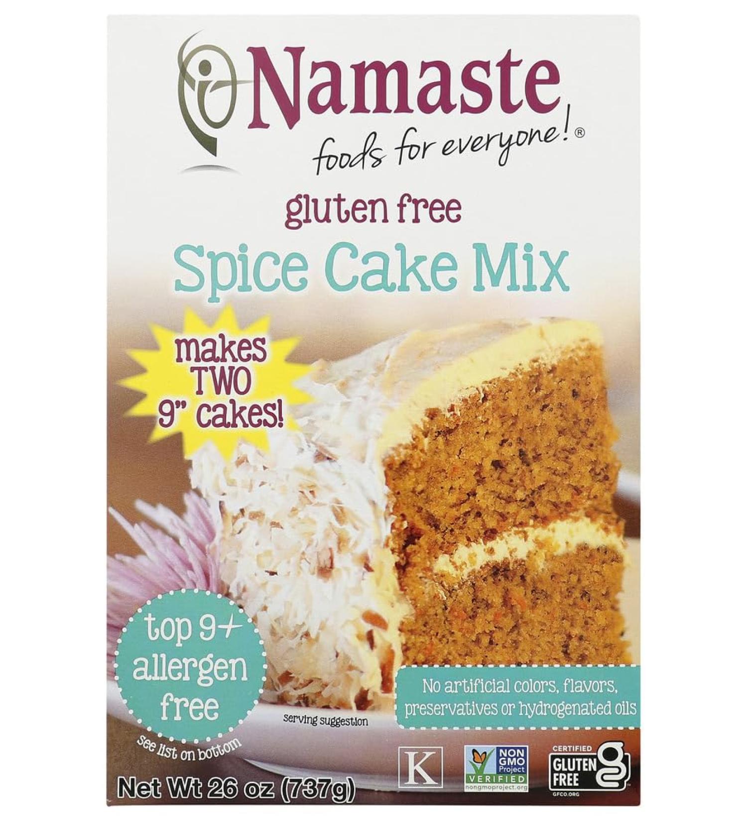 Namaste Foods Gluten Free Spice Cake Mix - 26 Oz - Buy Online on GoSupps.com
