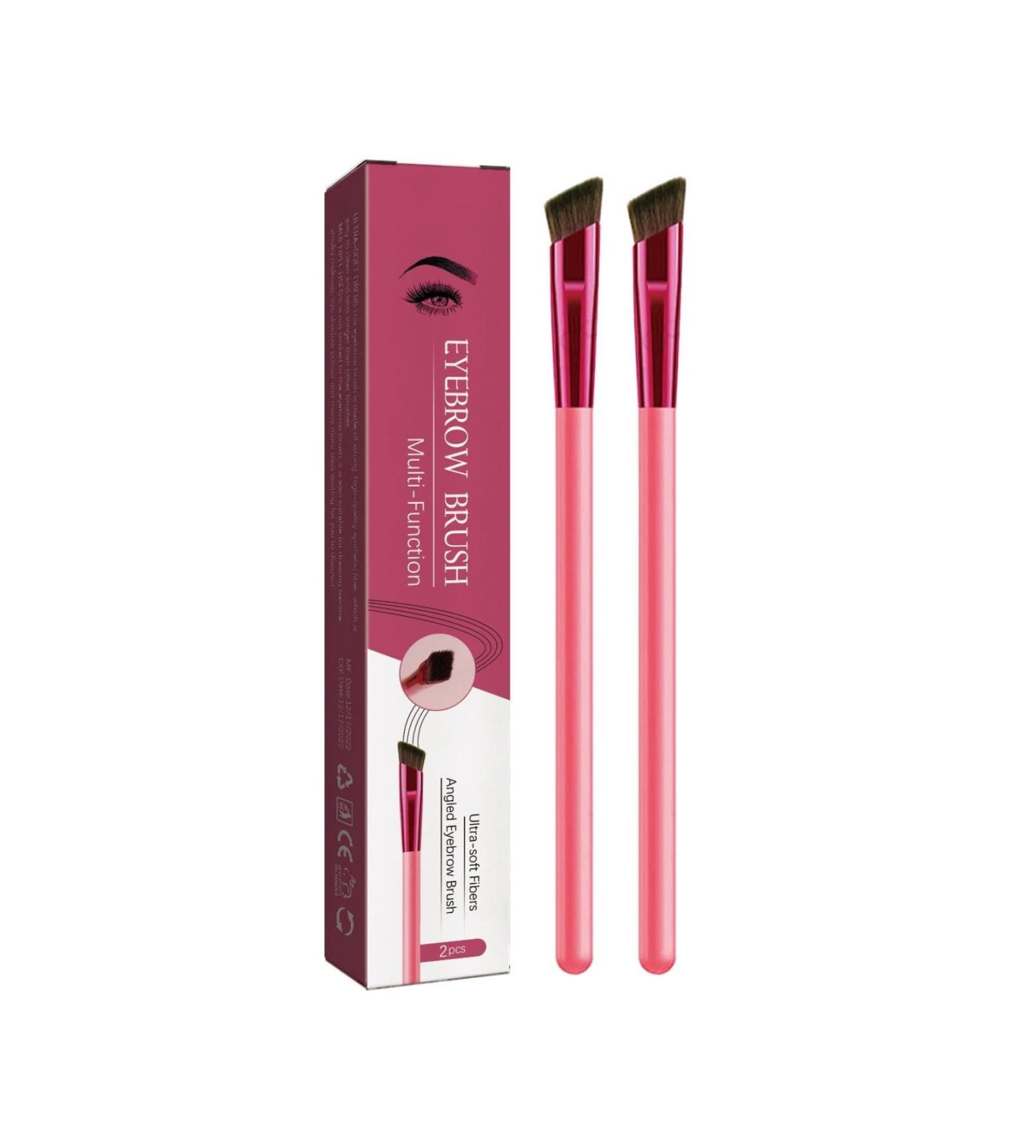 Multifunctional Eyebrow Powder Brush & Eyeliner Brush - Fine Angled Cosmetic Tool for Precise Makeup Application | Ideal for Eyebrows Eyelids and Lips - Buy Online on GoSupps.com