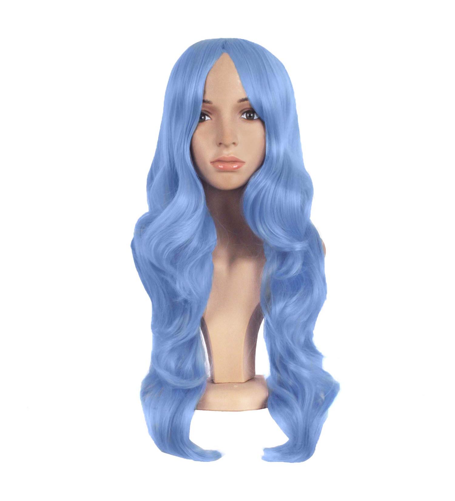 MapofBeauty 24 Charming Periwinkle Purple Anime Cosplay Wig - Buy Online on GoSupps.com