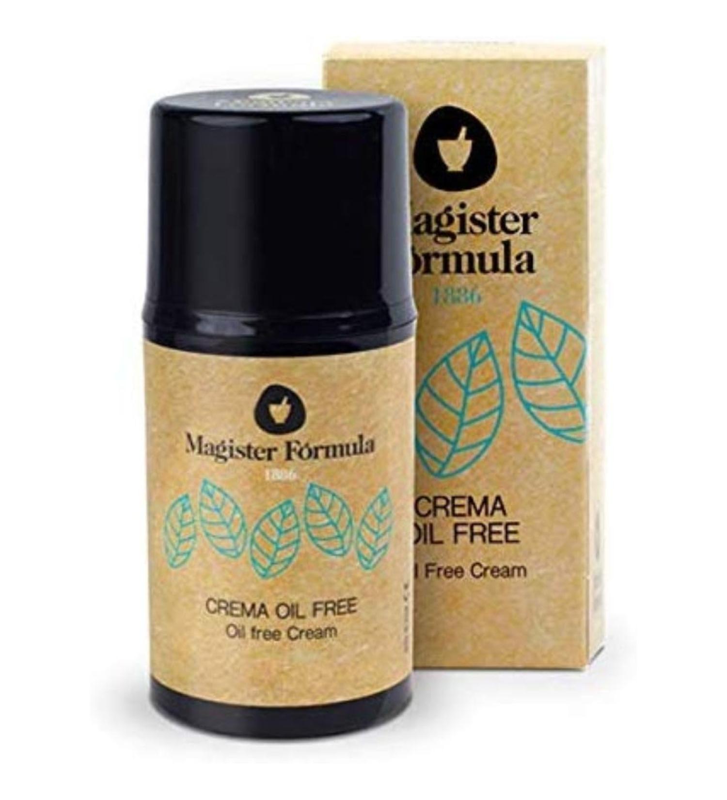 Oil Free Face Moisturizer 50 ml | Oily and Sensitive Skin | Provides a Matte Effect | Ideal for Atopic and Acne-Prone Skin | Day and Night | Women and Men | Magister Formula - Buy Online on GoSupps.com