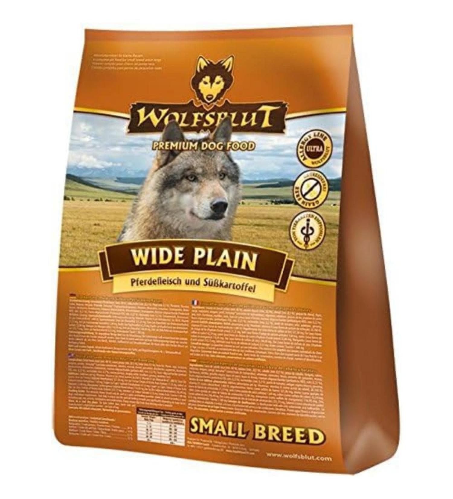 Wolfsblut - Wide Plain Small Breed - 7.5 kg - Grain Free Dog Food - Dry Food 7.5 kg