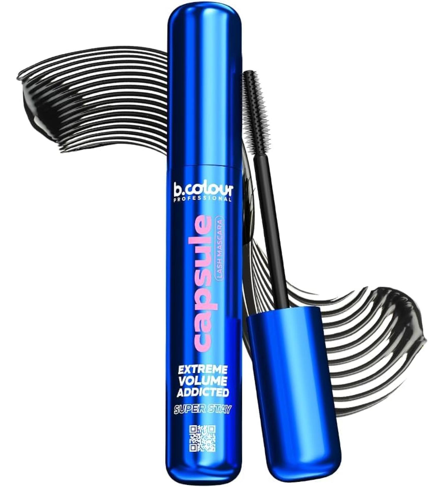 B.COLOUR PROFESSIONAL Super resistant black mascara / 04 Extreme volume CAPSULE - Buy Online on GoSupps.com