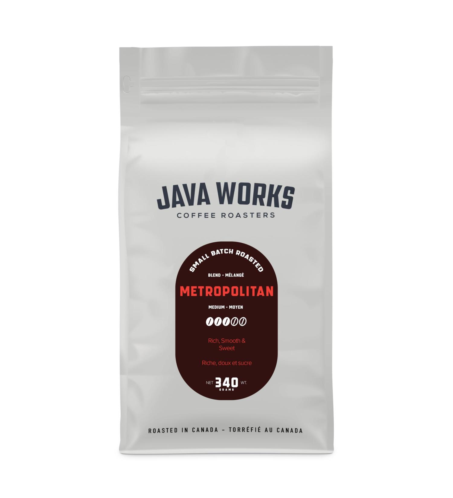 Java Works Coffee - Metropolitan 340 Grams - Buy Online on GoSupps.com