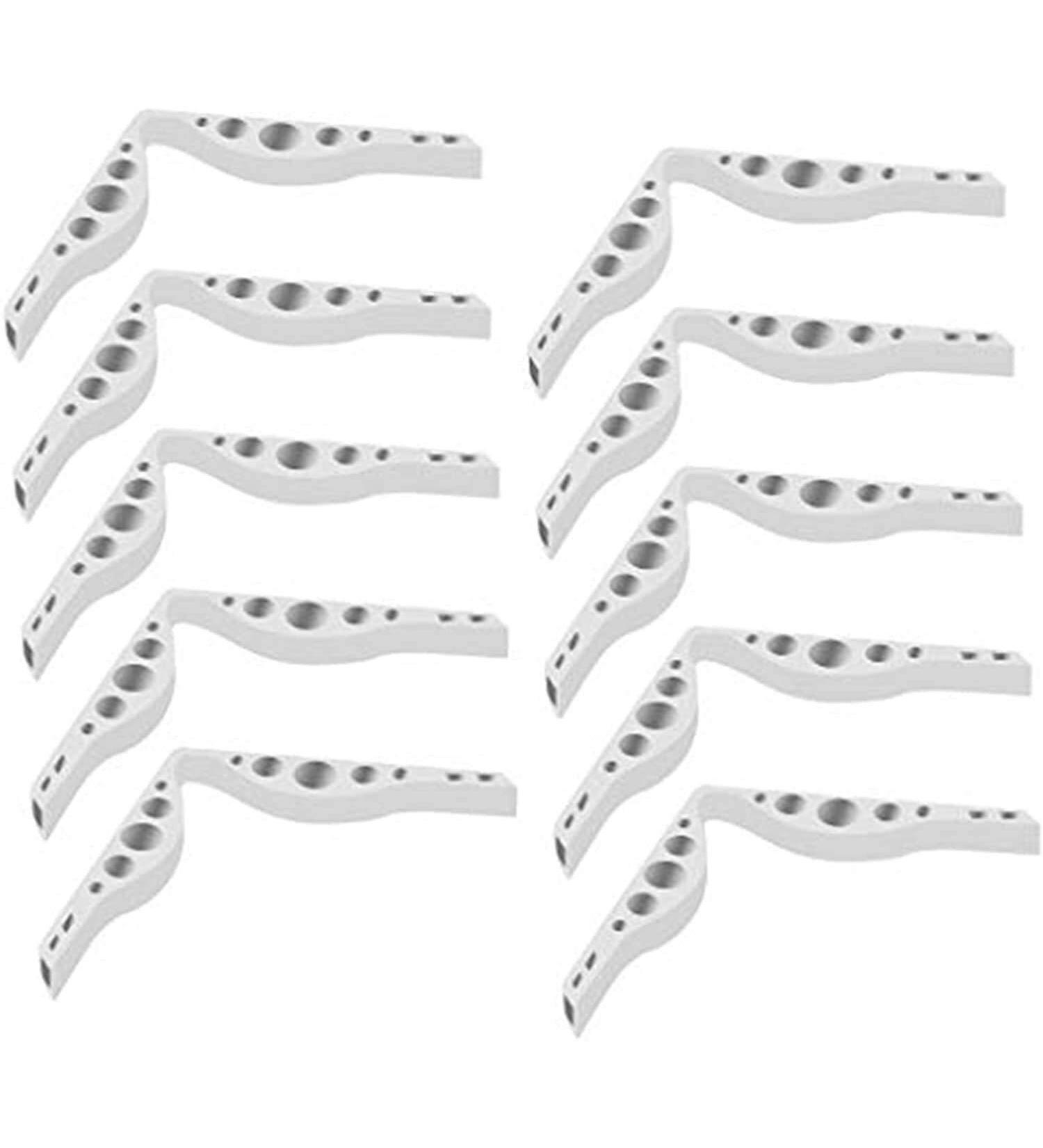 Accrol 10-Piece Fog-Free Mask Accessories | Silicone Anti-Fog Nose Bridge Pads for Glasses | Prevents Fogging - White - Buy Online on GoSupps.com