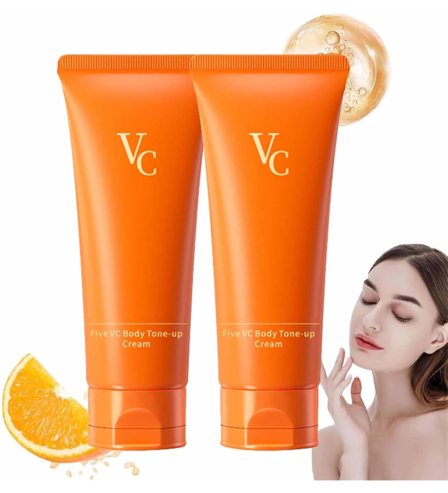 ONIICHI Multi-VC No-Elimination Body Cream VC Whitening Toning Cream Skin Brightening and Moisturizing Toning Cream Toning Cream for Body and Face - Buy Online on GoSupps.com