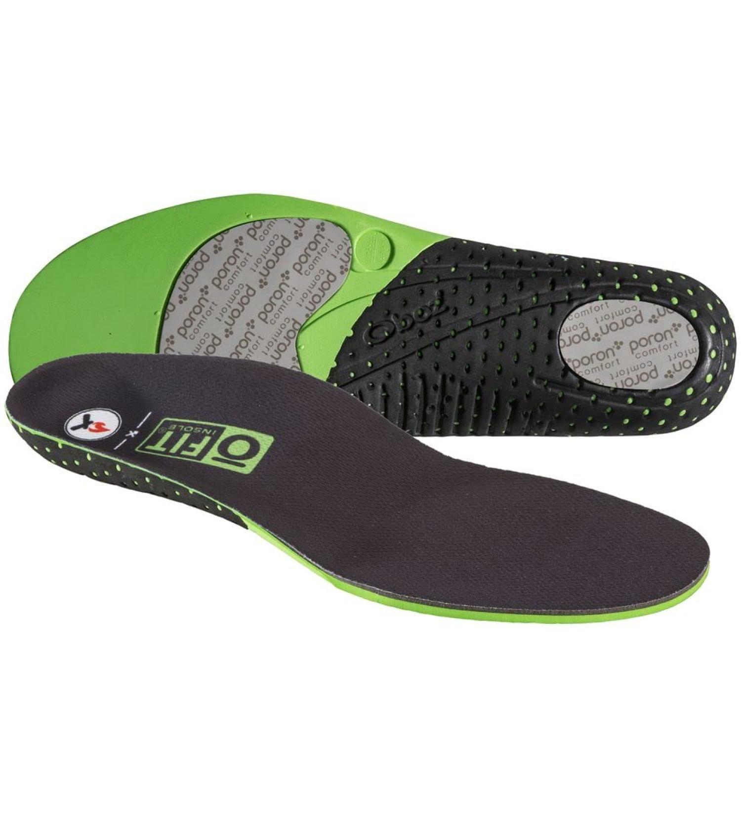 Oboz BFCT O Fit Insoles Plus - Medium Arch for Women s 7-8 - XS Green - International Shipping Available - Buy Online on GoSupps.com