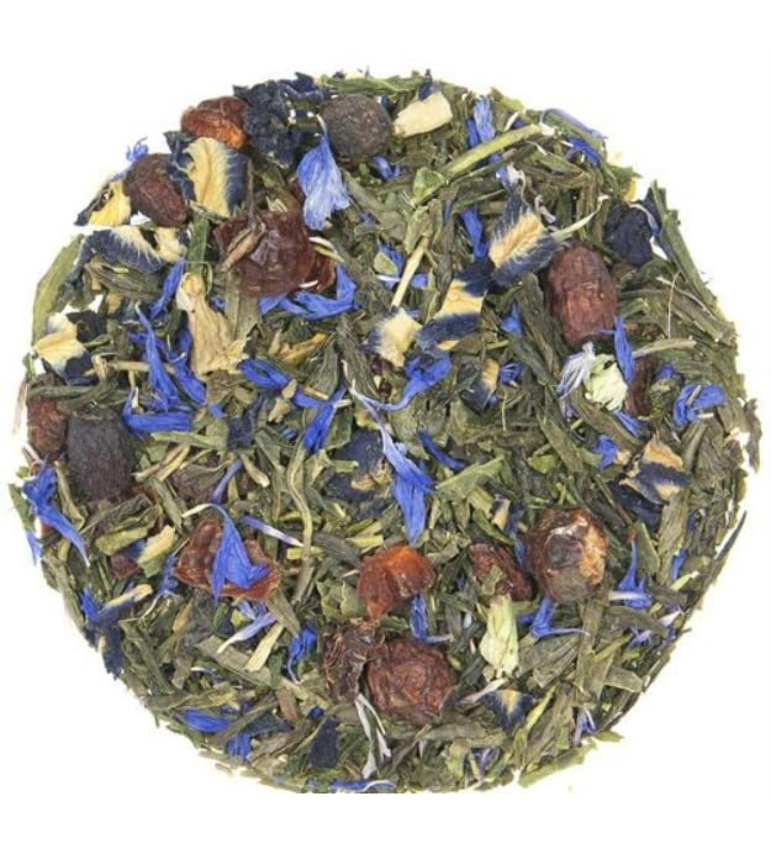 The Metropolitan Tea Company Blue Suede Shoes Green Tea 1.1lbs