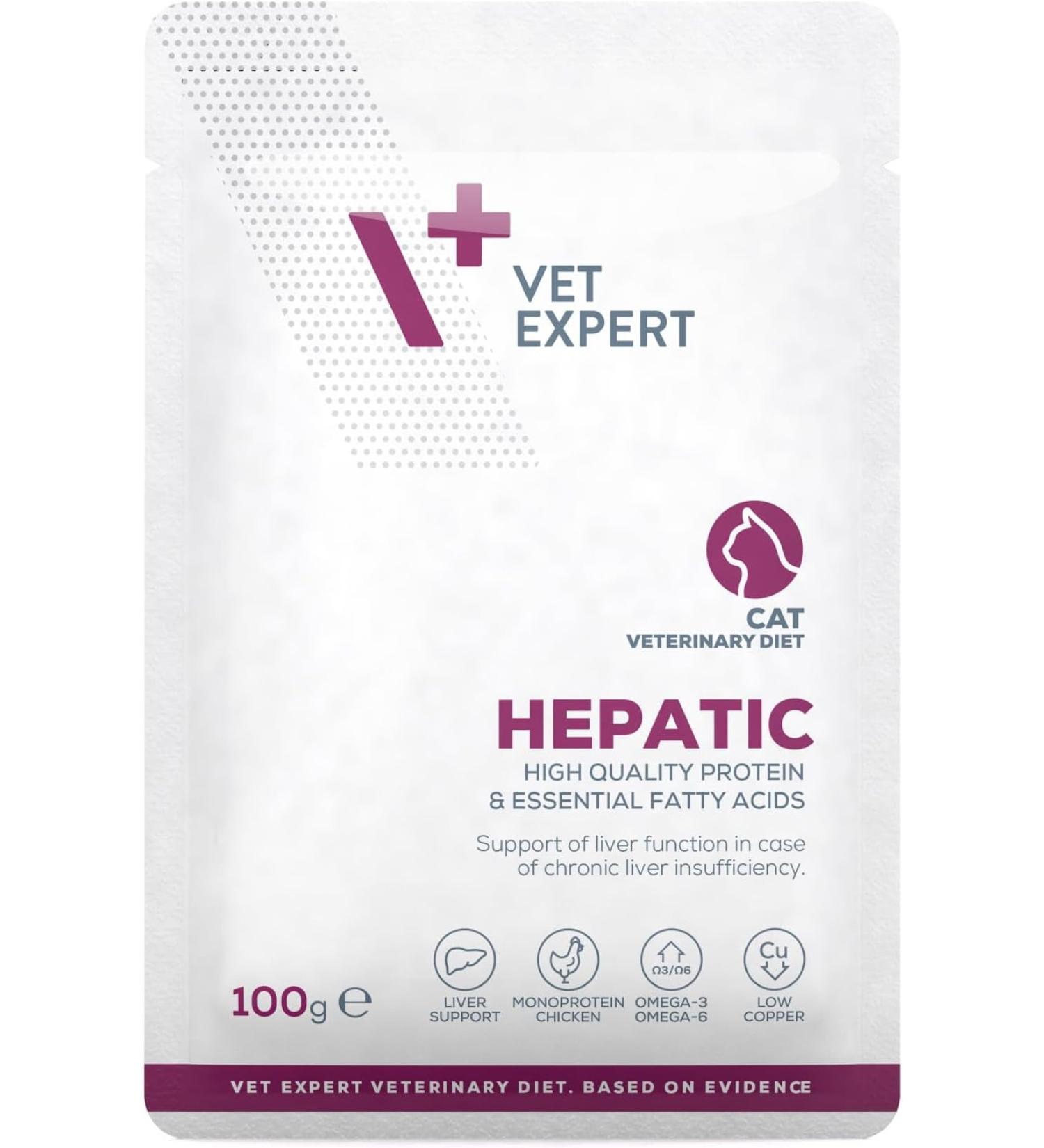 EARTHQUAKE Vet Expert V+ Hepatic Cat Canned Food 100gr - Buy Online on GoSupps.com