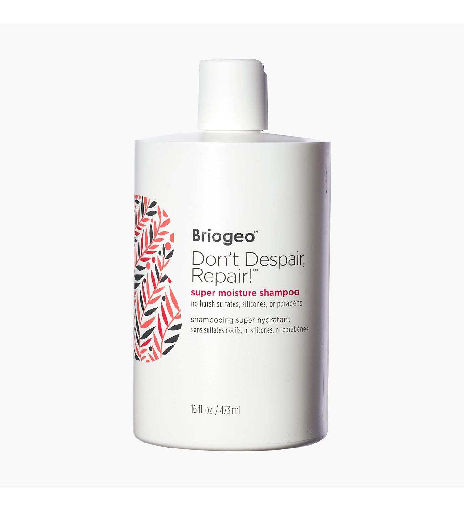 Briogeo Don't Despair Repair! Super Moisture Shampoo ry Damaged Hair Shampoo with Argan Oil for Hair Vegan Cruelty Free - 16 Fl Oz - Buy Online on GoSupps.com