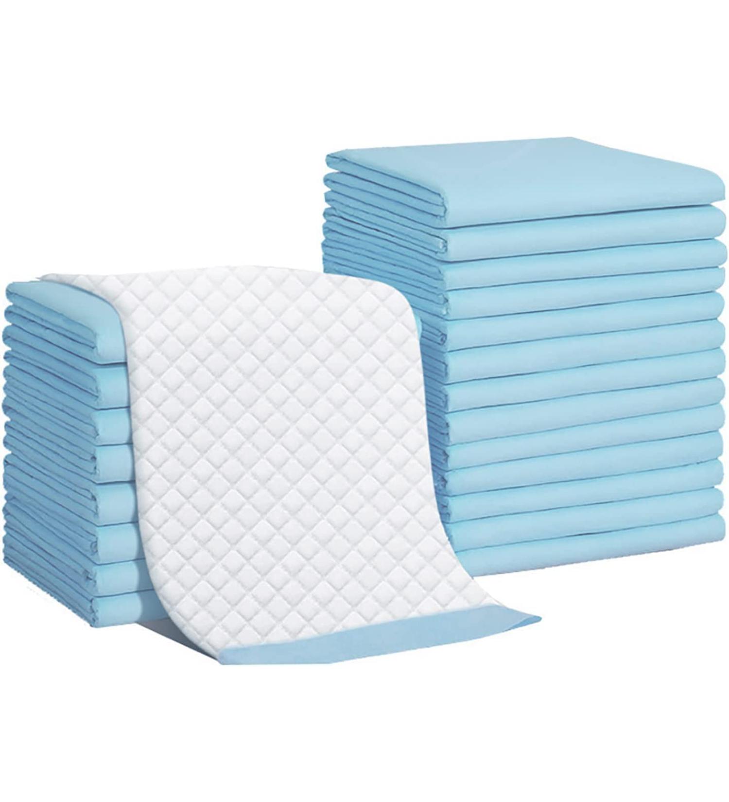 50 Count Dog Pee Pads Extra Large 23.6 x35.4 Inches X-Large Training Puppy Pee Pads Super Absorbent & Leak-Proof XL Disposable Pet Piddle Pad and Potty Pads for Dogs Puppies Doggie - Blue - Buy Online on GoSupps.com