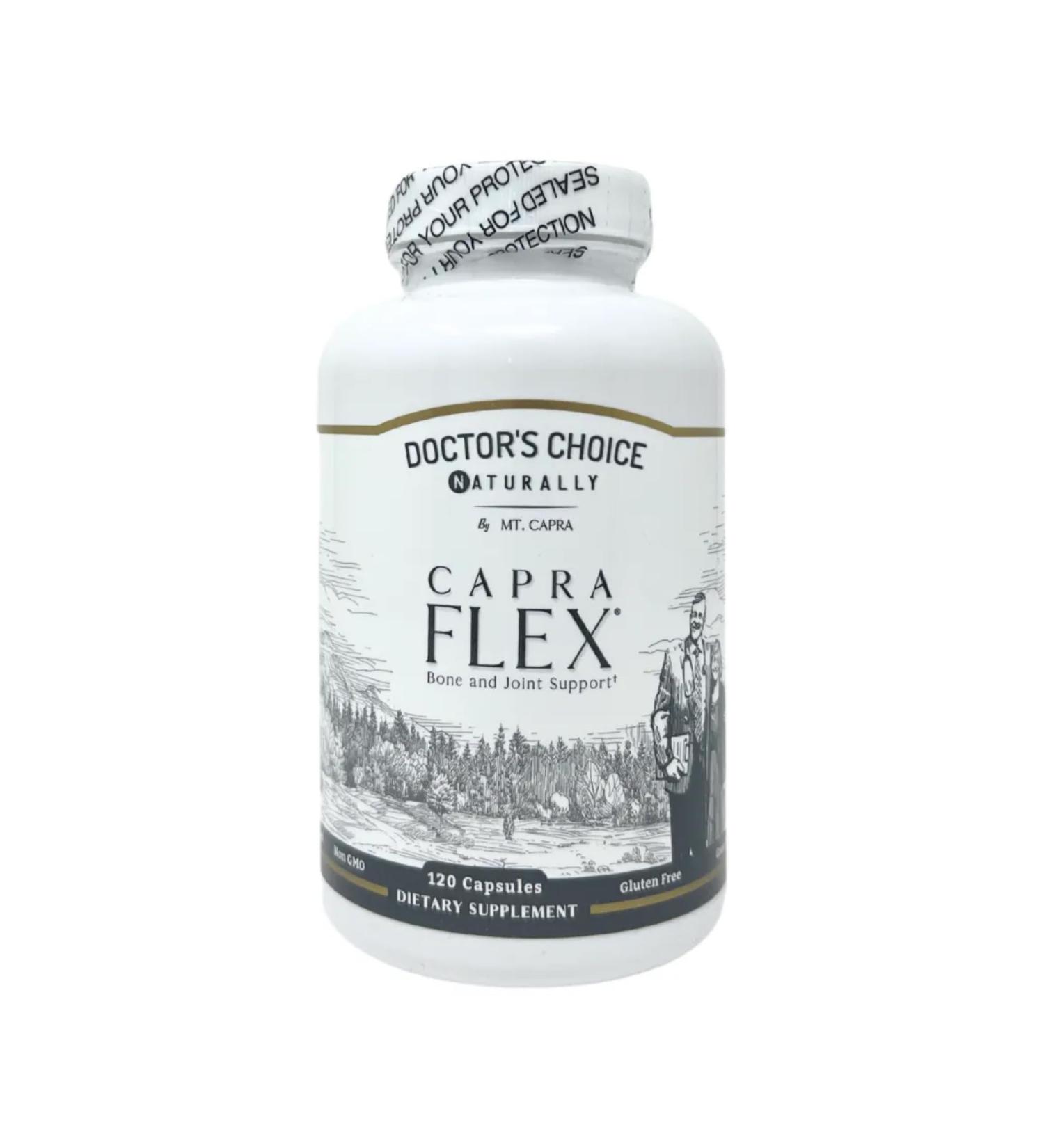 Buy MT. CAPRA CapraFlex Bone & Joint Support Supplement - Natural Chicken Collagen Hyaluronic Acid Turmeric - 120 Capsules for Joint Health | International Shipping - Buy Online on GoSupps.com