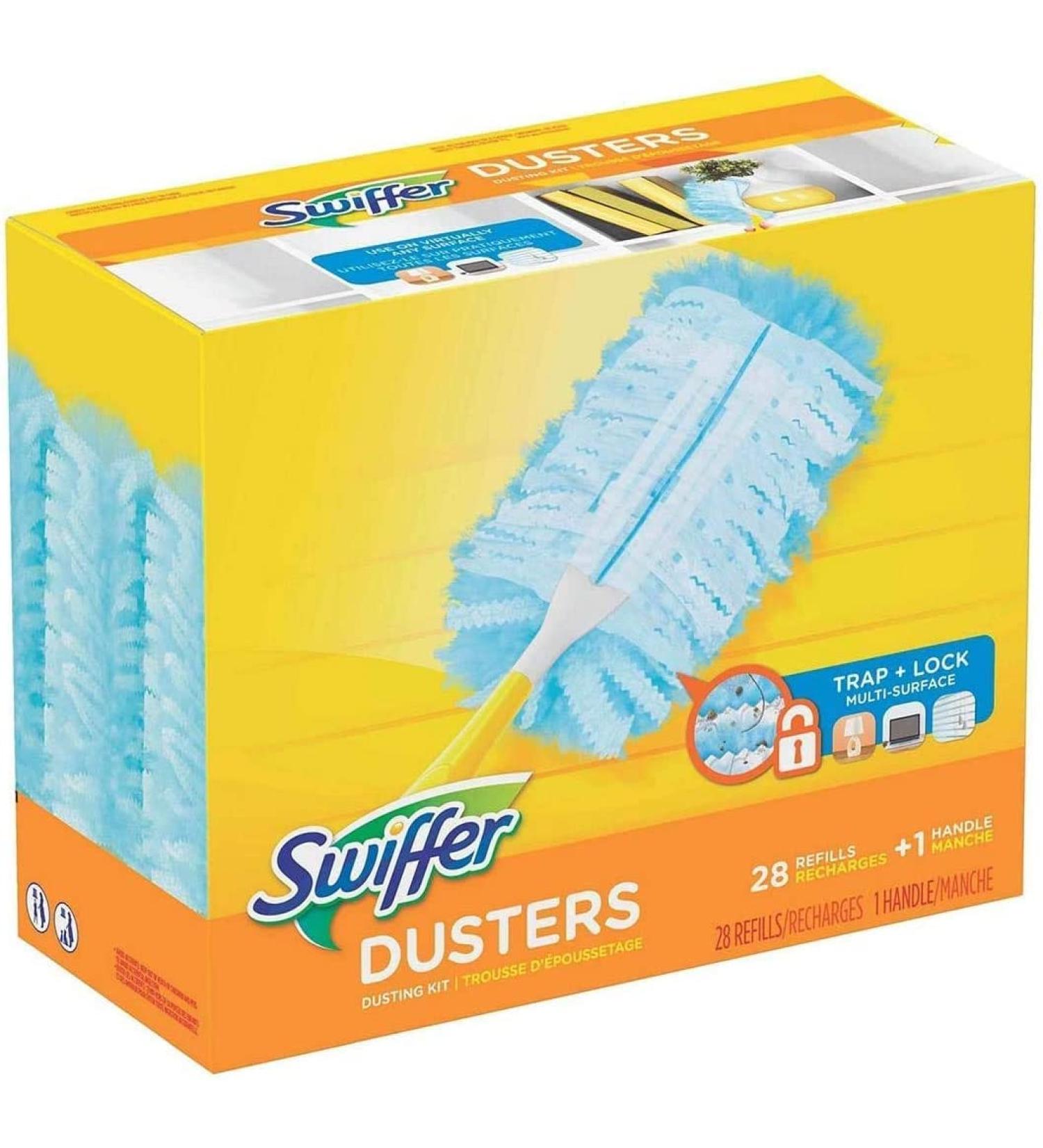 Swiffer Duster Refill + 1 Handle (28 ct.) - Convenient Cleaning Solution - Buy Online on GoSupps.com