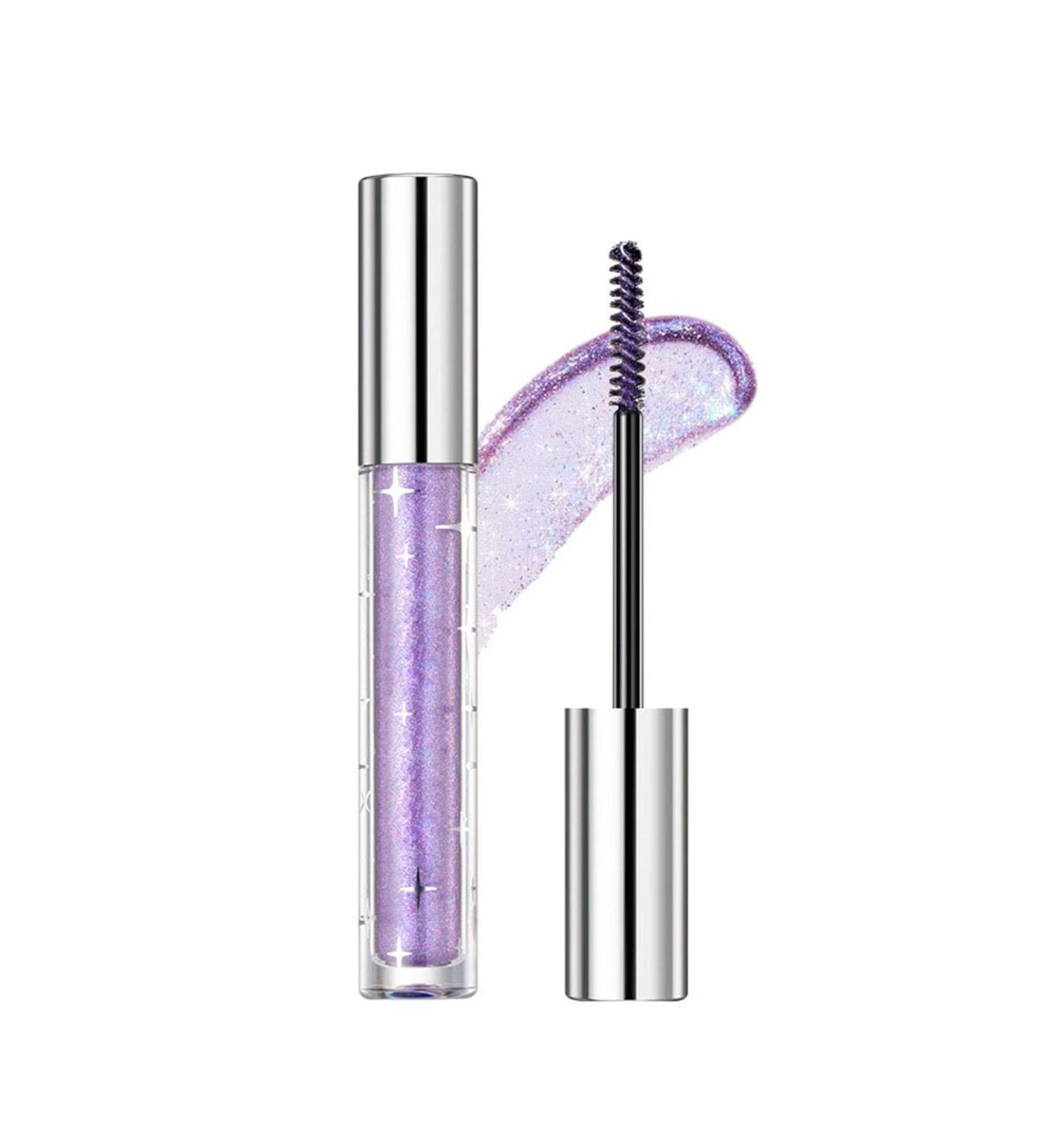  JUDEWY Colorful and glittery mascara shimmering mascara eyeshadow colored mascara silver diamond glitter mascara party makeup (03) - Buy Online on GoSupps.com