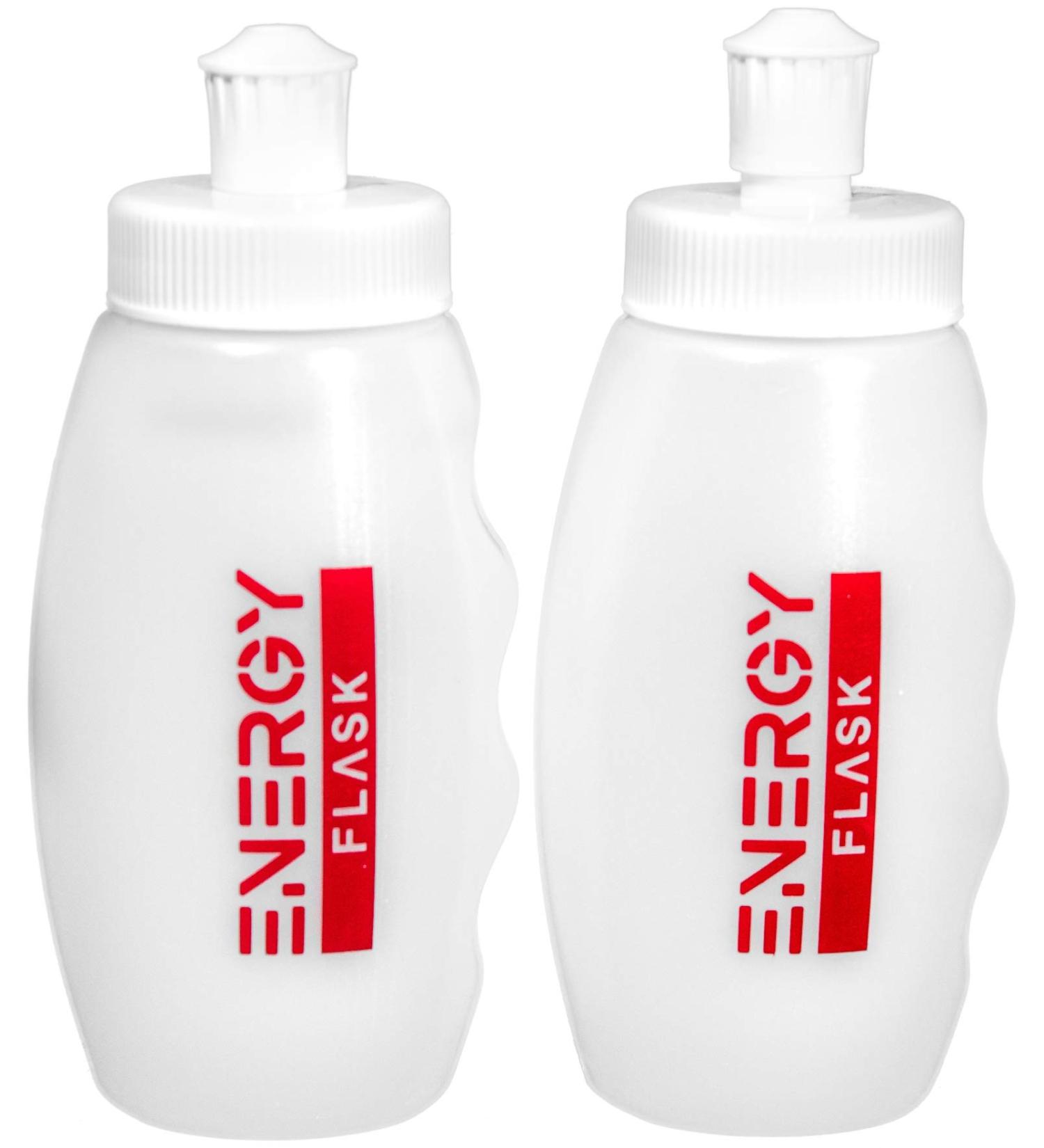 (2 Pack) 110ml Small Semi-Rigid Refillable Gu Flask for Sports Nutrition - Cycling, Running, Triathlons, Marathons - Buy Online on GoSupps.com