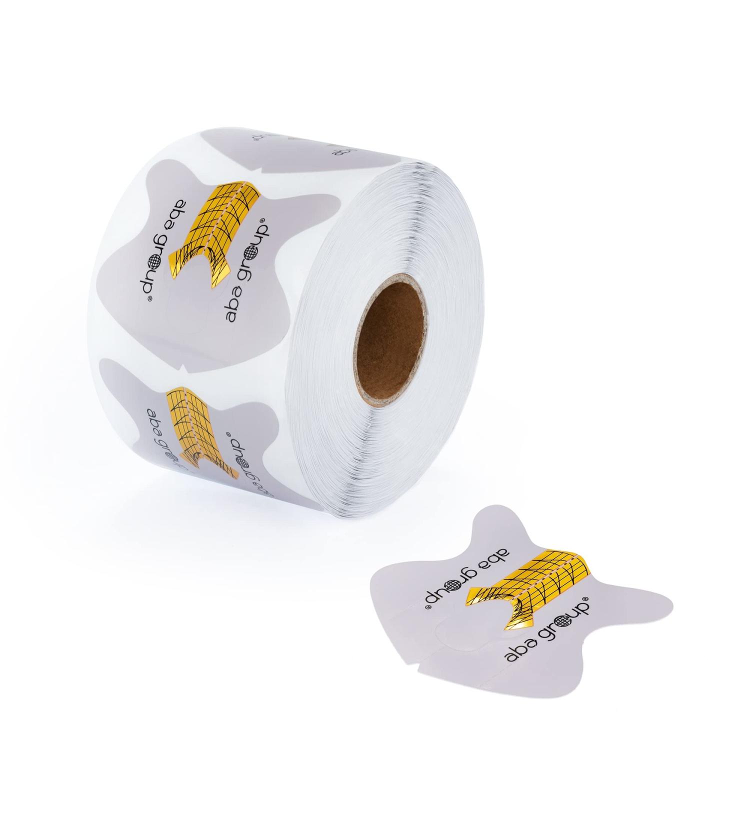 ABA Group Nail Extension Shapes - 500 Self-Adhesive Nail Stencils for Gel Forms & Extensions - Buy Online on GoSupps.com