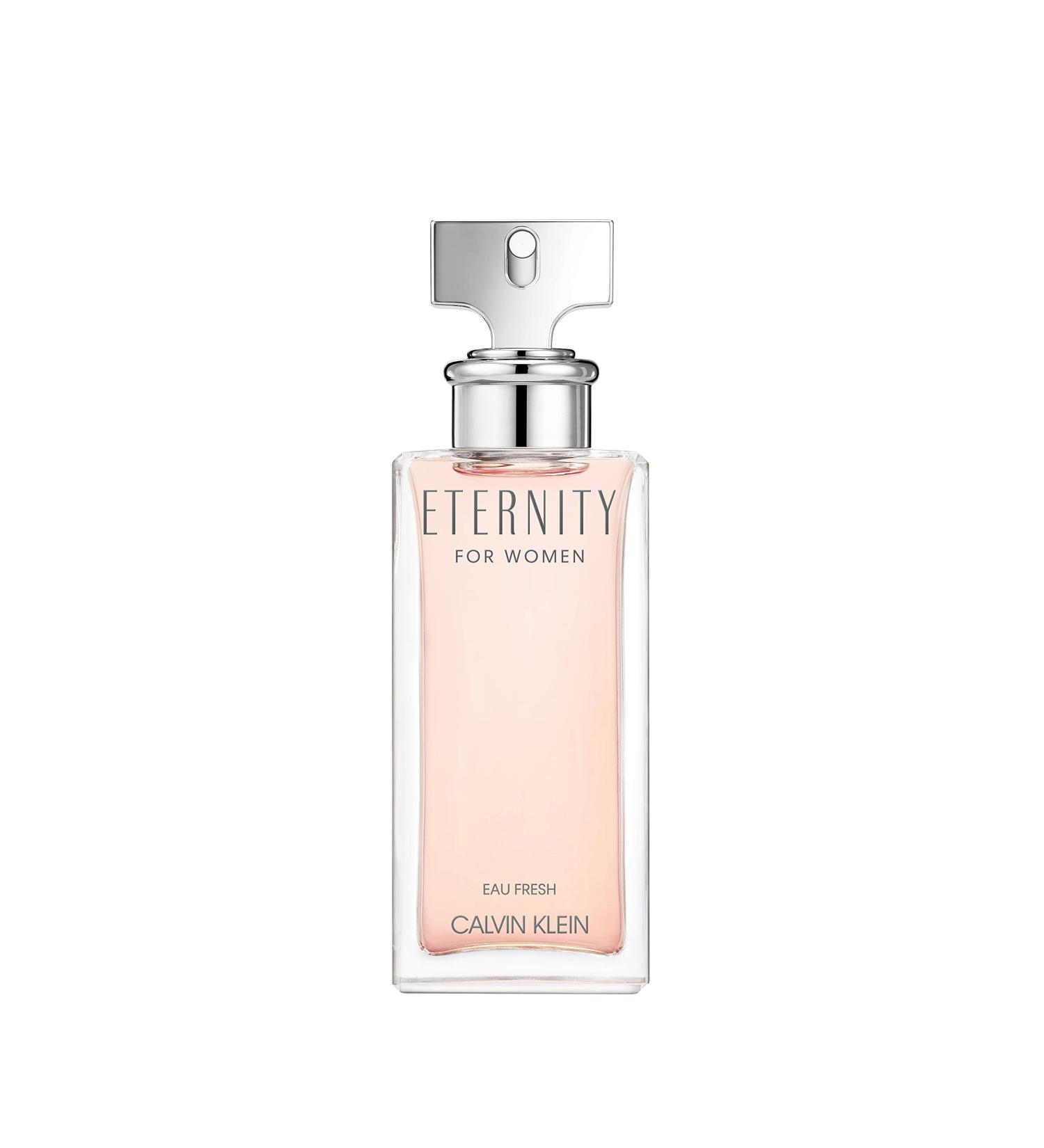 Calvin Klein Eternity Eau Fresh Eau de de Parfum Floral Women's Perfume With Notes of Pear Peony Rose Absolute & Amber Long Lasting Fragrance Calvin Klein Eternity for Women Eau Fresh Eau de Parfum 1.1 Fl Oz (Pack of 3) - Buy Online on GoSupps.com
