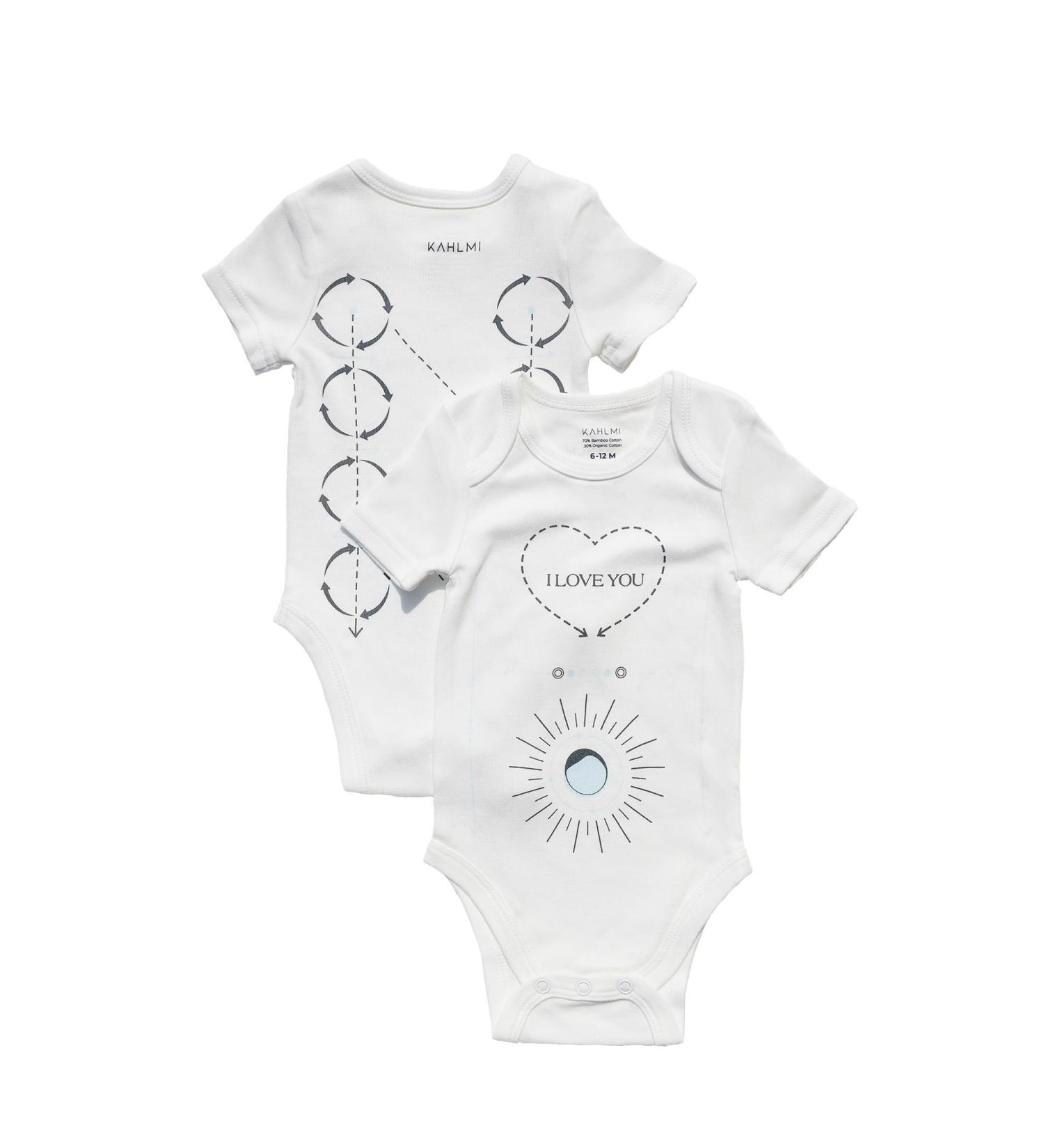 Massage Me! Baby Onesie Relief for Constipation Gas Colic & Better Sleep | Perfect Newborn & Infant Gift - Buy Online on GoSupps.com