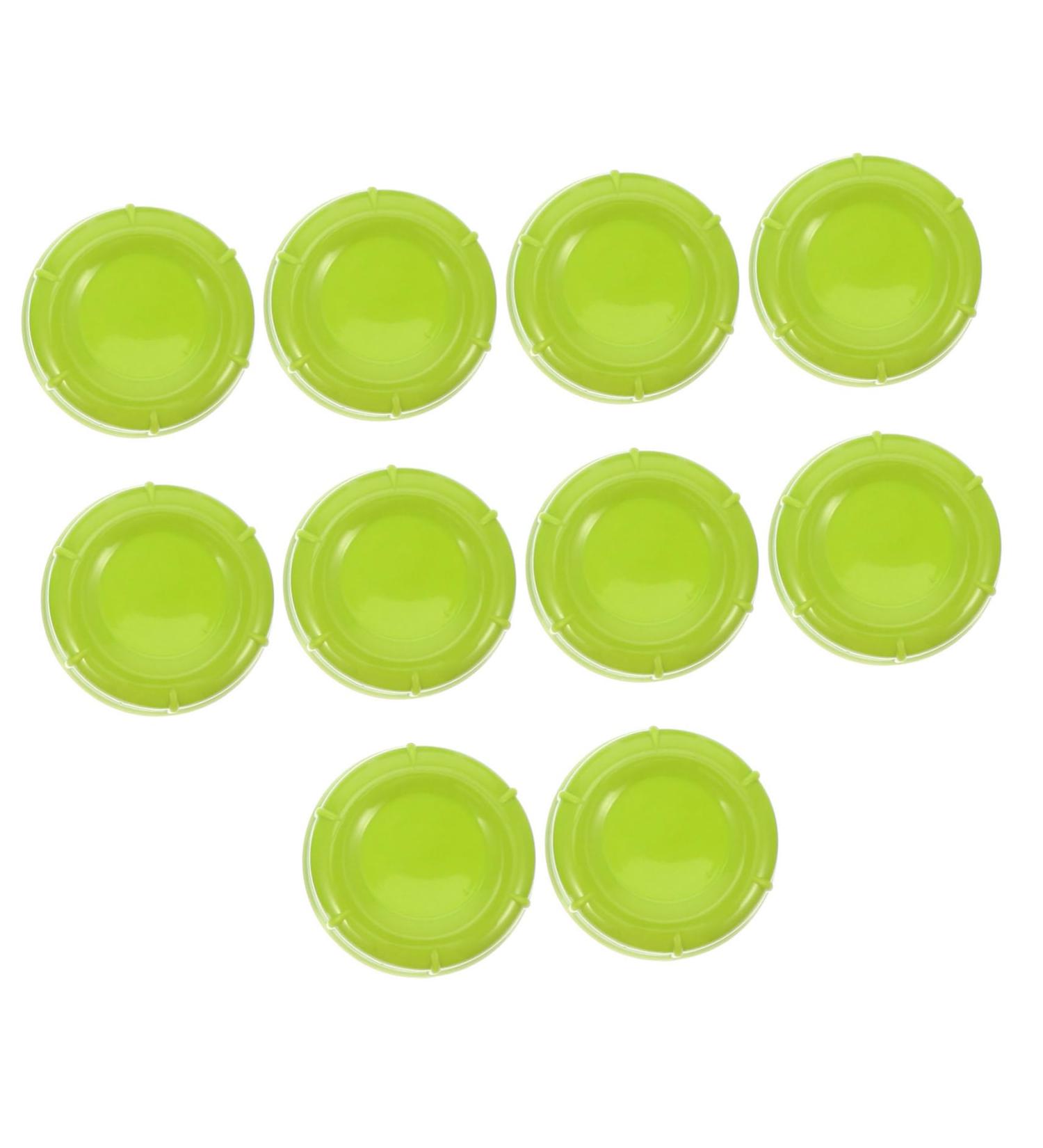 10-Pack Mam Lid Milk Airtight Plastic Glass - Replacement Caps for Bottles | Compatible with Water Holders & Breastfeeding | Green 4.3x4.3x1.5cm - Buy Online on GoSupps.com