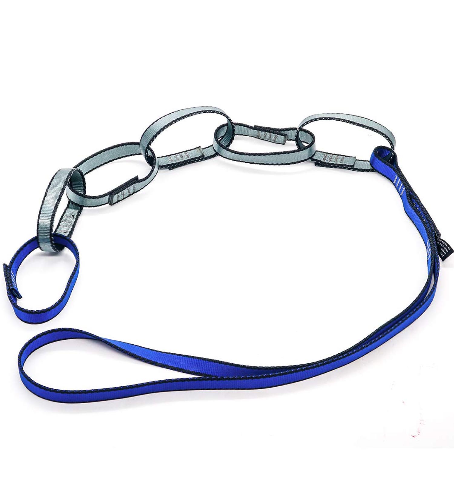 NewDoar Daisy Loop Chain for Climbing 22KN(4950lb) Nylon Webbing Sling 0.7in(17mm) Safe Chain CE Certified for Outdoor Activities Personal Anchor Tether System Aid Climbing - Buy Online on GoSupps.com