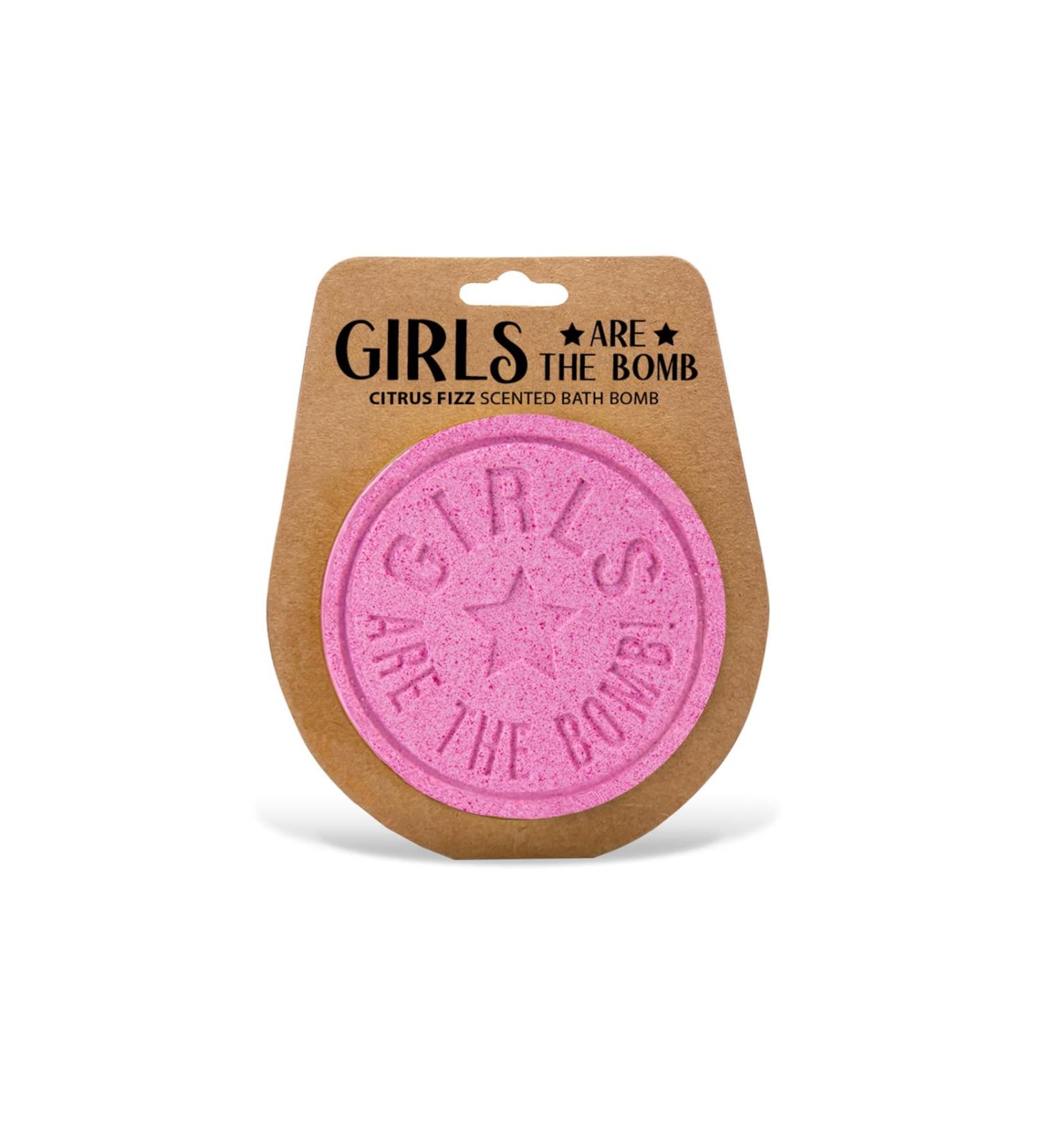 H&H Personalised Scented Bath Bombs - Girls are The Bomb - Buy Online on GoSupps.com