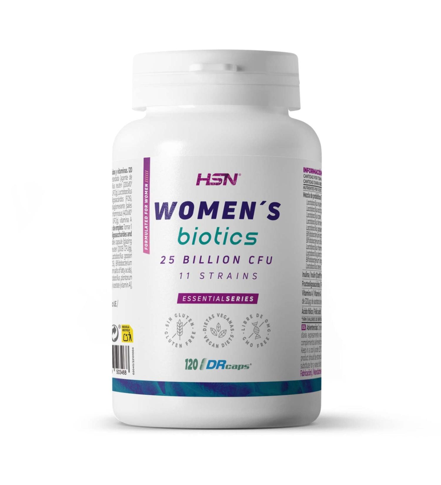 HSN WOMENS BIOTICS 25B UFC SPECIAL WOMAN 120 veg caps - Buy Online on GoSupps.com