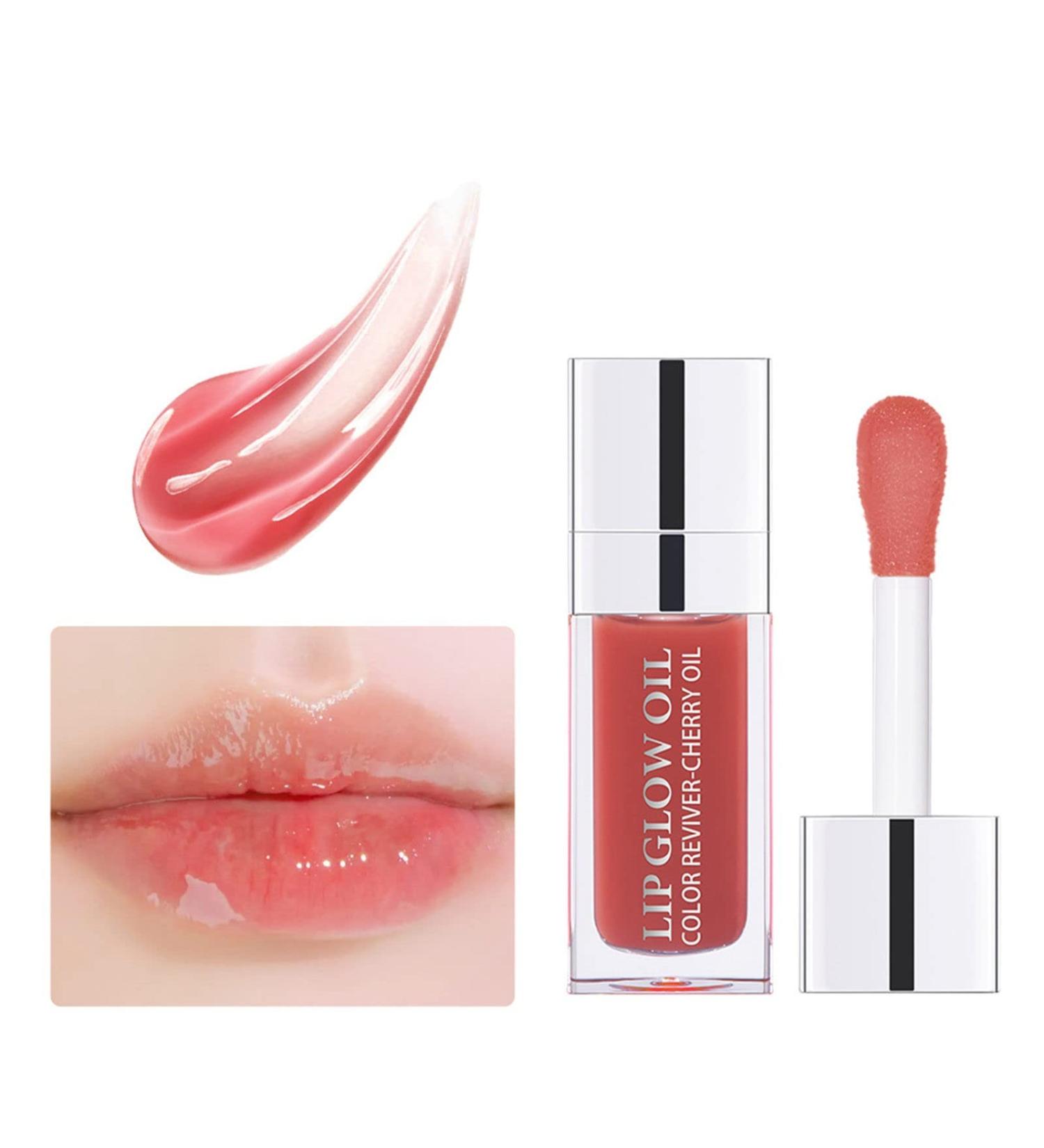 Fujiuia Glossy Lip Oil Tint - Hydrating & Long-Lasting Lip Stain for Women - 0.20 Fl Oz - Buy Online on GoSupps.com