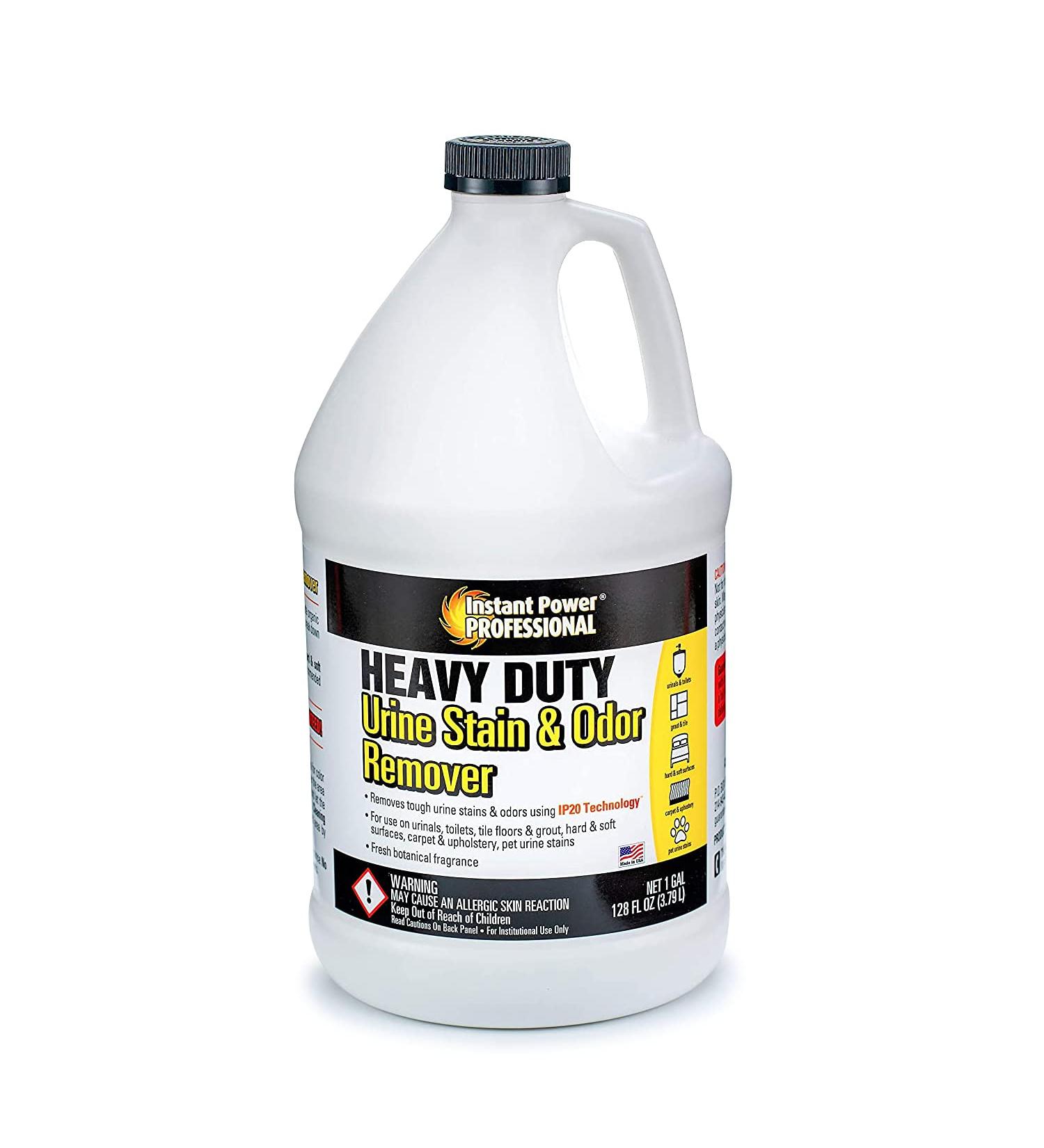 Instant Power Professional Heavy Duty Urine Stain & Odor Remover - 128 Fl Oz - Effective Cleaning Solution for Pet Owners - Fast International Shipping - Buy Online on GoSupps.com