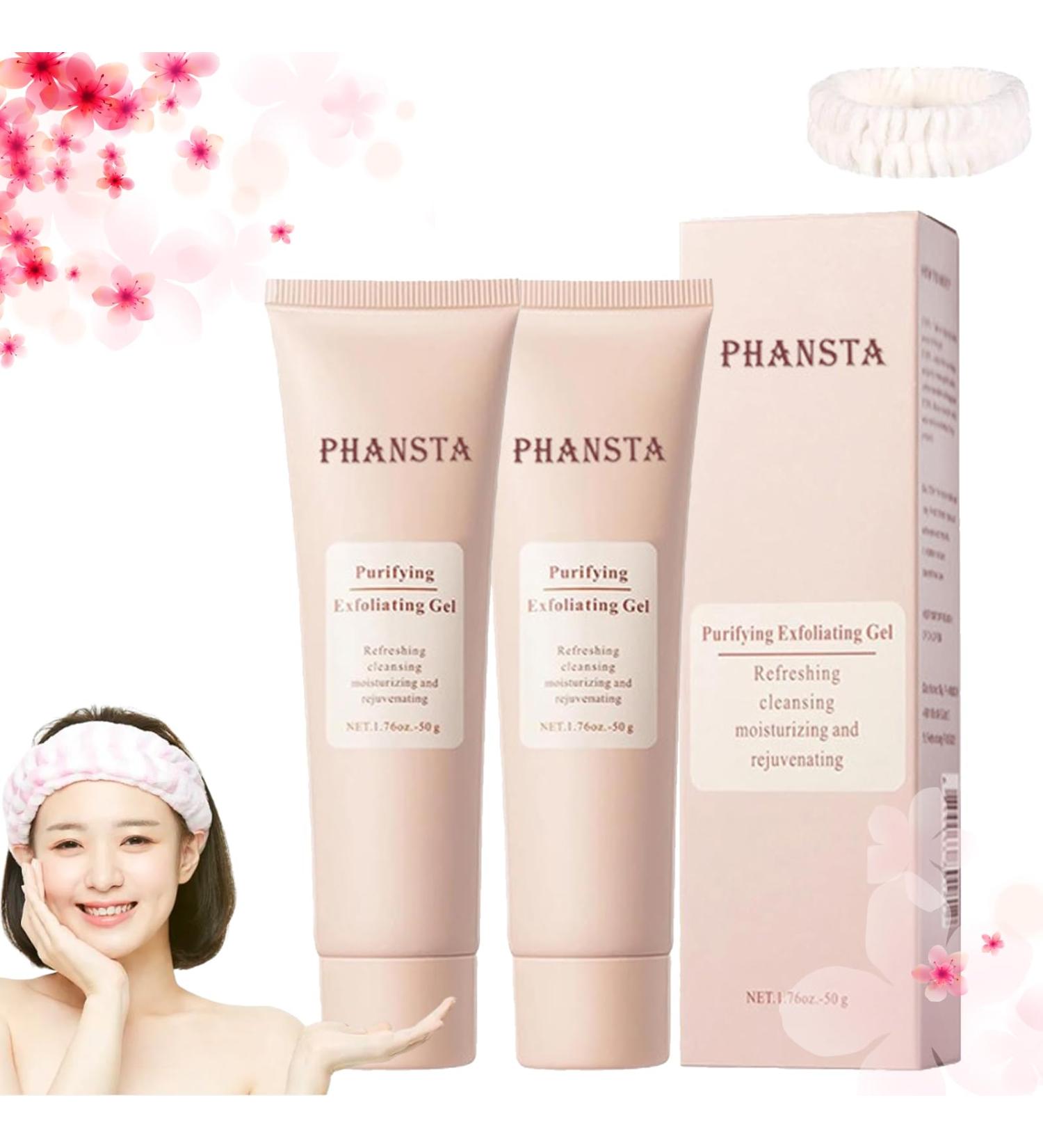 Purifying Exfoliating Gel Exfoliating Gel Facial Exfoliator Cleanser Purifying Cream Exfoliating Face Scrub Exfoliating Gel Scrub for Face Exfoliating Scrub Gel (2pcs) - Buy Online on GoSupps.com