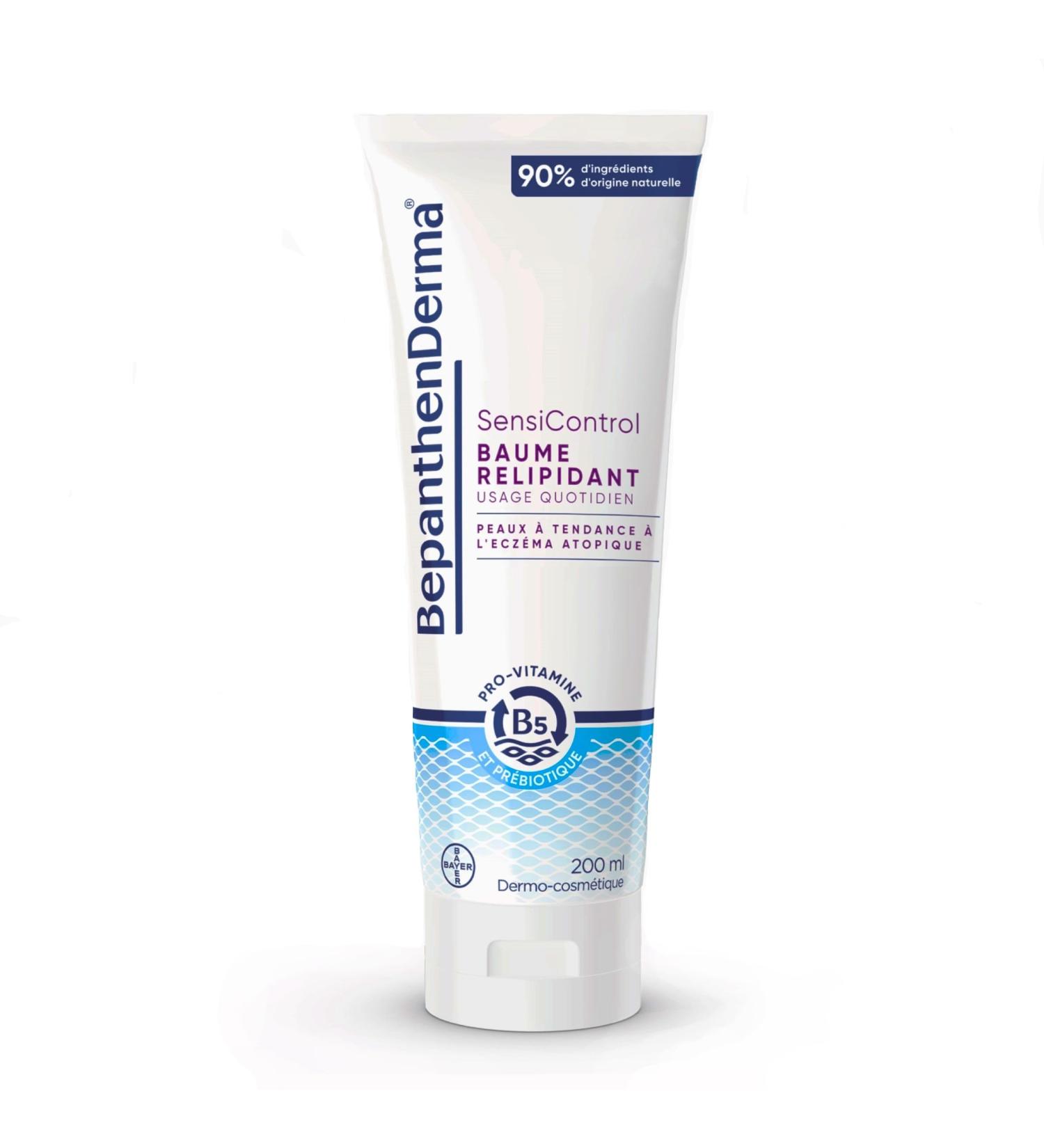 BepanthenDerma Sensicontrol Lipid-Replenishing Balm - Dermo-cosmetic - Skin prone to atopic eczema - Anti-itching - Body and face - Infant Child Adult - 200ml - Buy Online on GoSupps.com