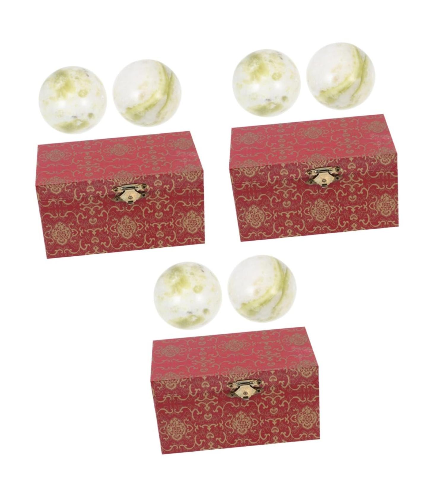 Beaupretty 3 Sets Gymnastics Balls - Portable Fitness & Massage Balls for Hand Exercises Stress Relief Gifts - Buy Online on GoSupps.com