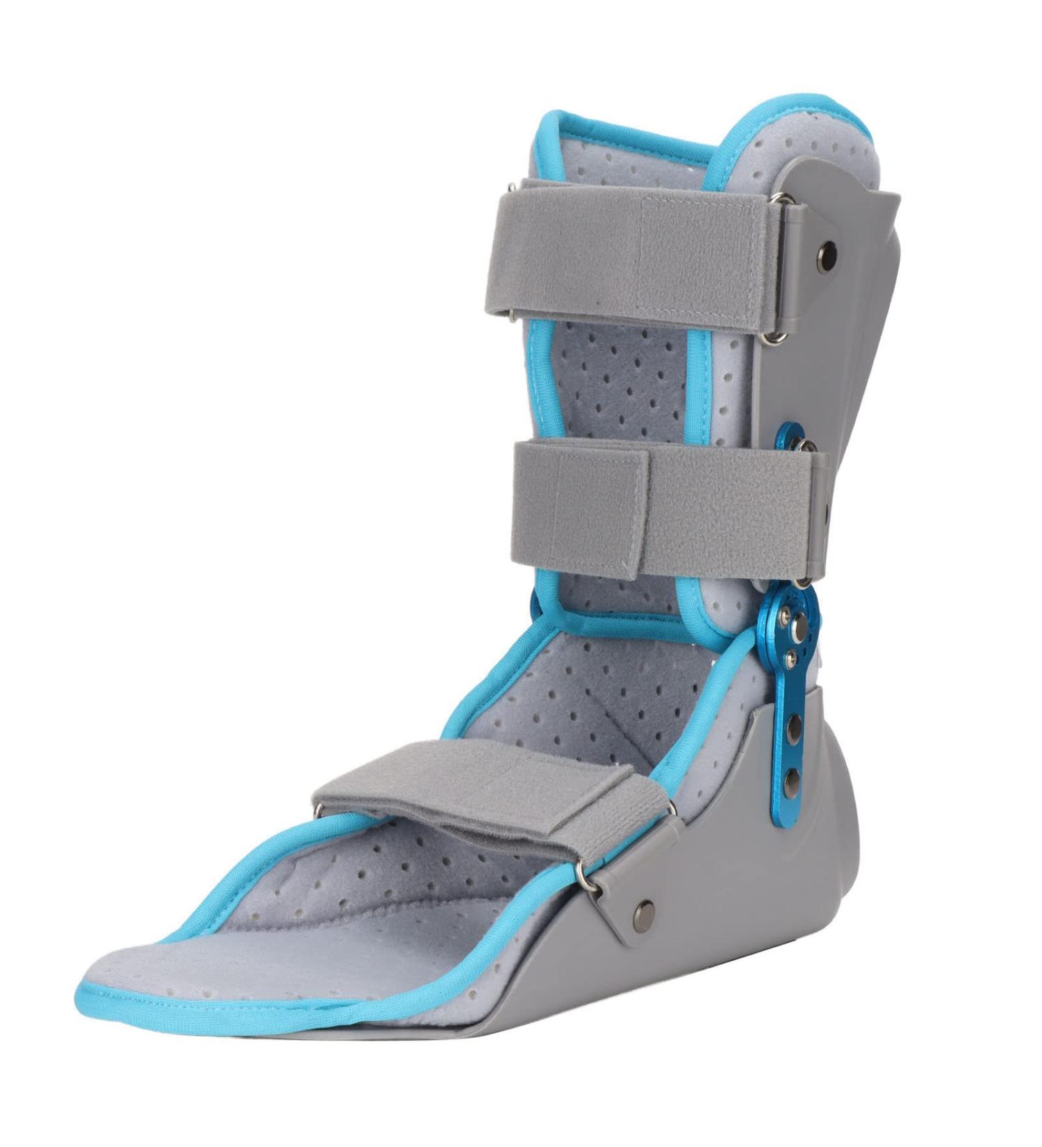 Ankle Fixing Brace for Fractures & Sprains | Adjustable Splint for Heel & Arch Pain | Night Support for Plantar Fasciitis - Size M (Left Foot - Buy Online on GoSupps.com