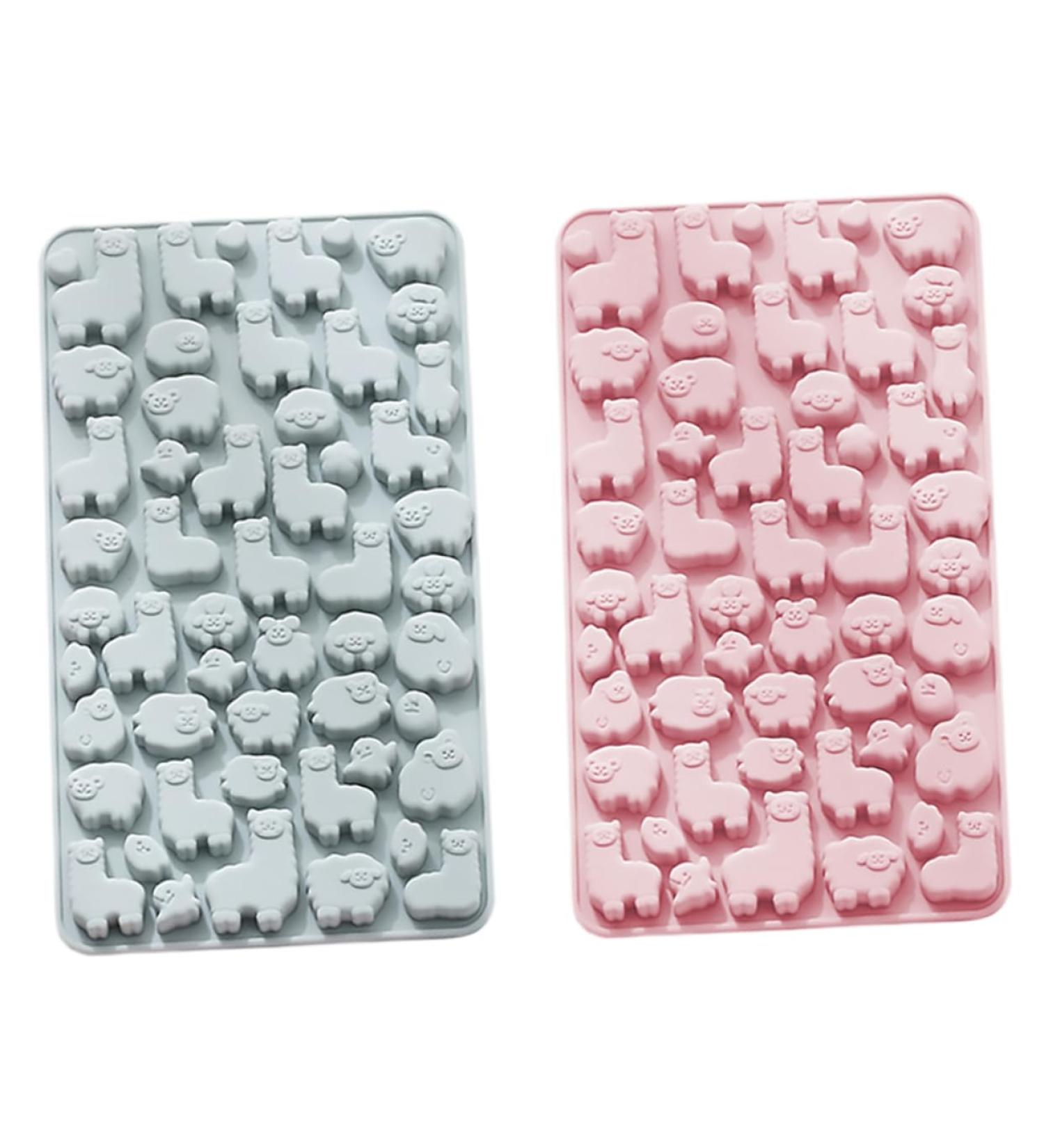 Milisten 2pcs Chocolate Silicone Mold Jelly Chocolate Candy Molds Animal Soap Molds 3D Resin Molds Alpaca Candle Molds Cake Baking Pan Alpaca-Shape Mold Chocolate Mold Silica Gel Lollipop 23.2X12.9X1.1CM Random Color - Buy Online on GoSupps.com