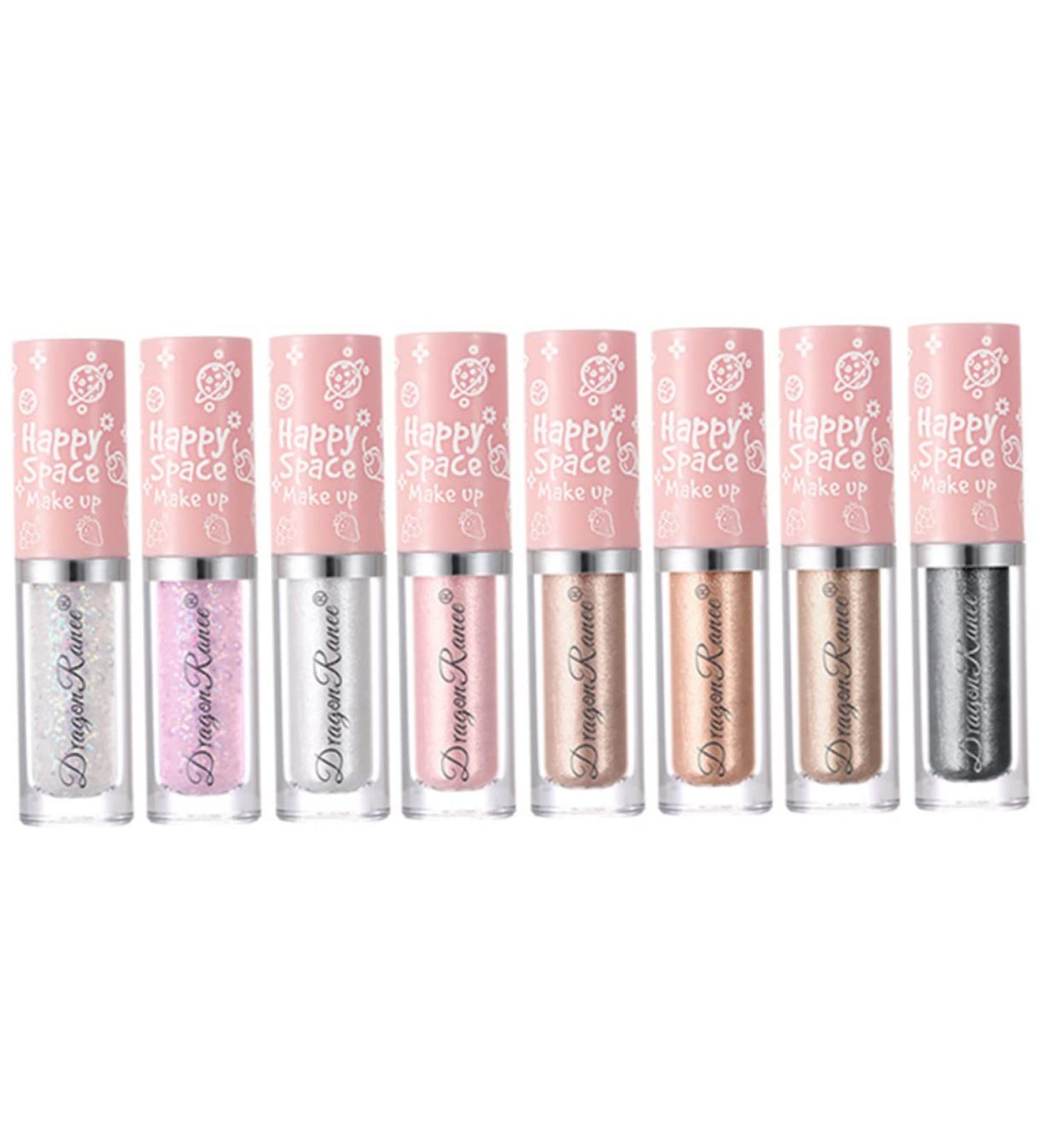 SOESFOUFU Eyeshadow Bling 8pcs Eye Shadow Lady Tools Makeup Tools Eyeshadow Glitter Women Eyeshadow Highlight Miss Cosmetics - Buy Online on GoSupps.com