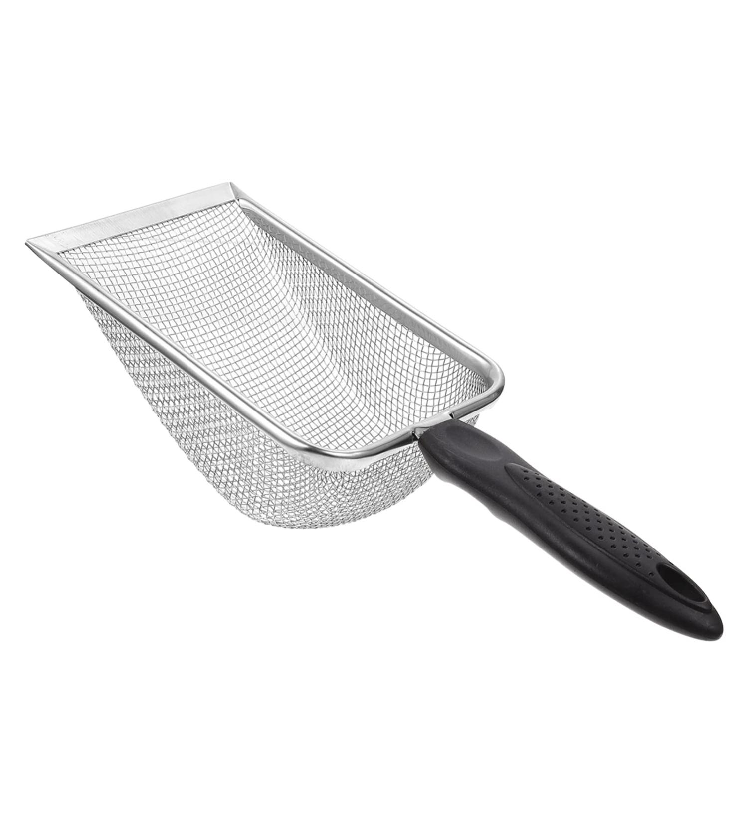Ultechnovo Fine-Meshed Sand Filtering Shovel for Reptiles | Stainless Steel Terrarium Substrate Tool - Buy Online on GoSupps.com