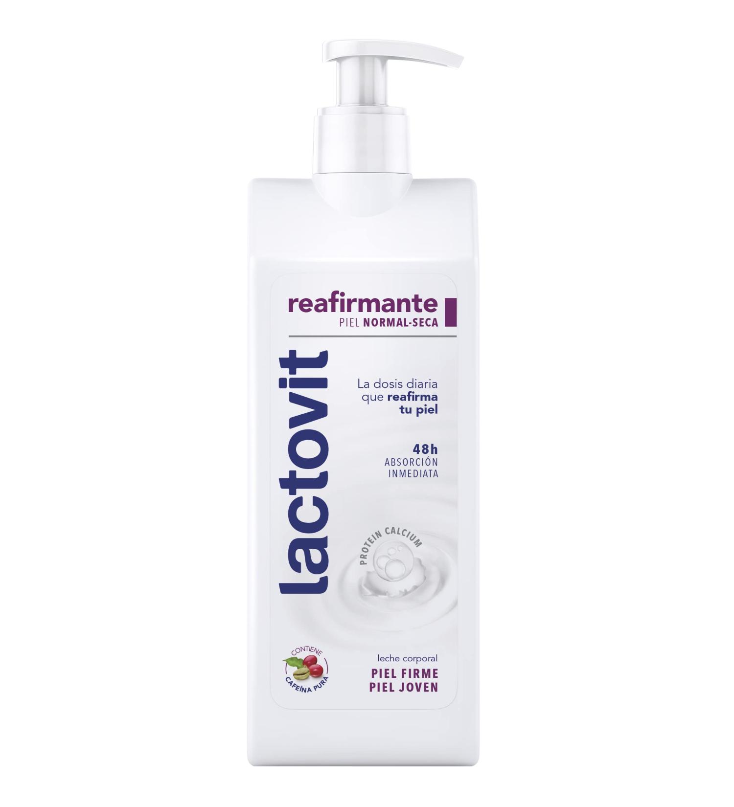 Lactovit Firming Body Milk 400ml - Protein Calcium & Caffeine for Normal Skin | International Shipping - Buy Online on GoSupps.com