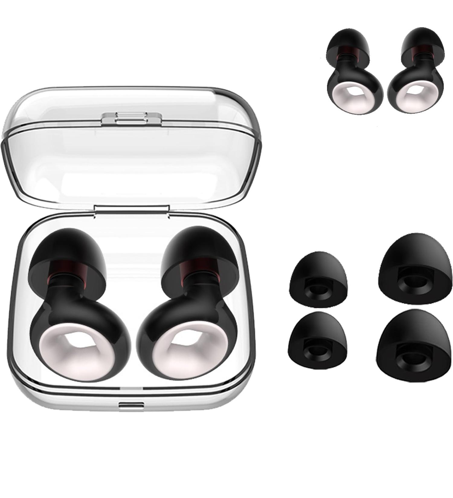 Donubiiu Snoring Silence Sleep Ear Plugs - Artevive Black Earplugs for Peaceful Sleep | International Shipping - Buy Online on GoSupps.com