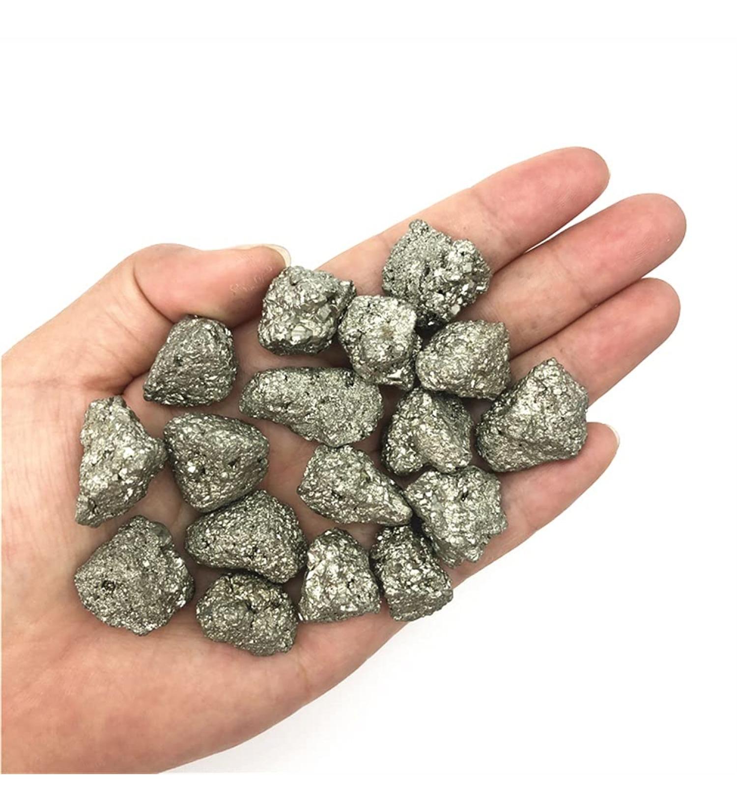 Decorative Crystal Natural Iron Pyrite Cluster Crystal Stone Rough Display Specimen Minerals Teaching Natural Quartz Crystals Home Decor Crystal FUZEGRDLI (Color : 2pcs) - Buy Online on GoSupps.com