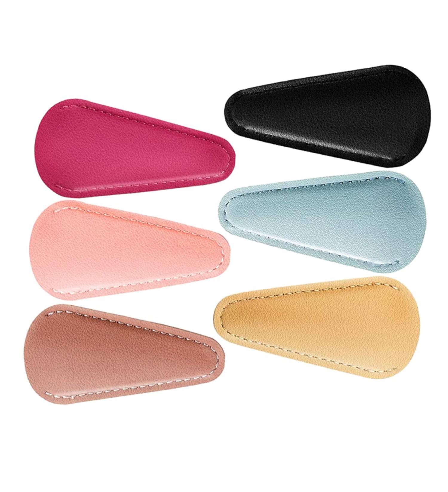 FRCOLOR 12-Pcs Leather Scissor Covers - Durable Embroidery Shear Protectors & Pouches | International Shipping Available - Buy Online on GoSupps.com