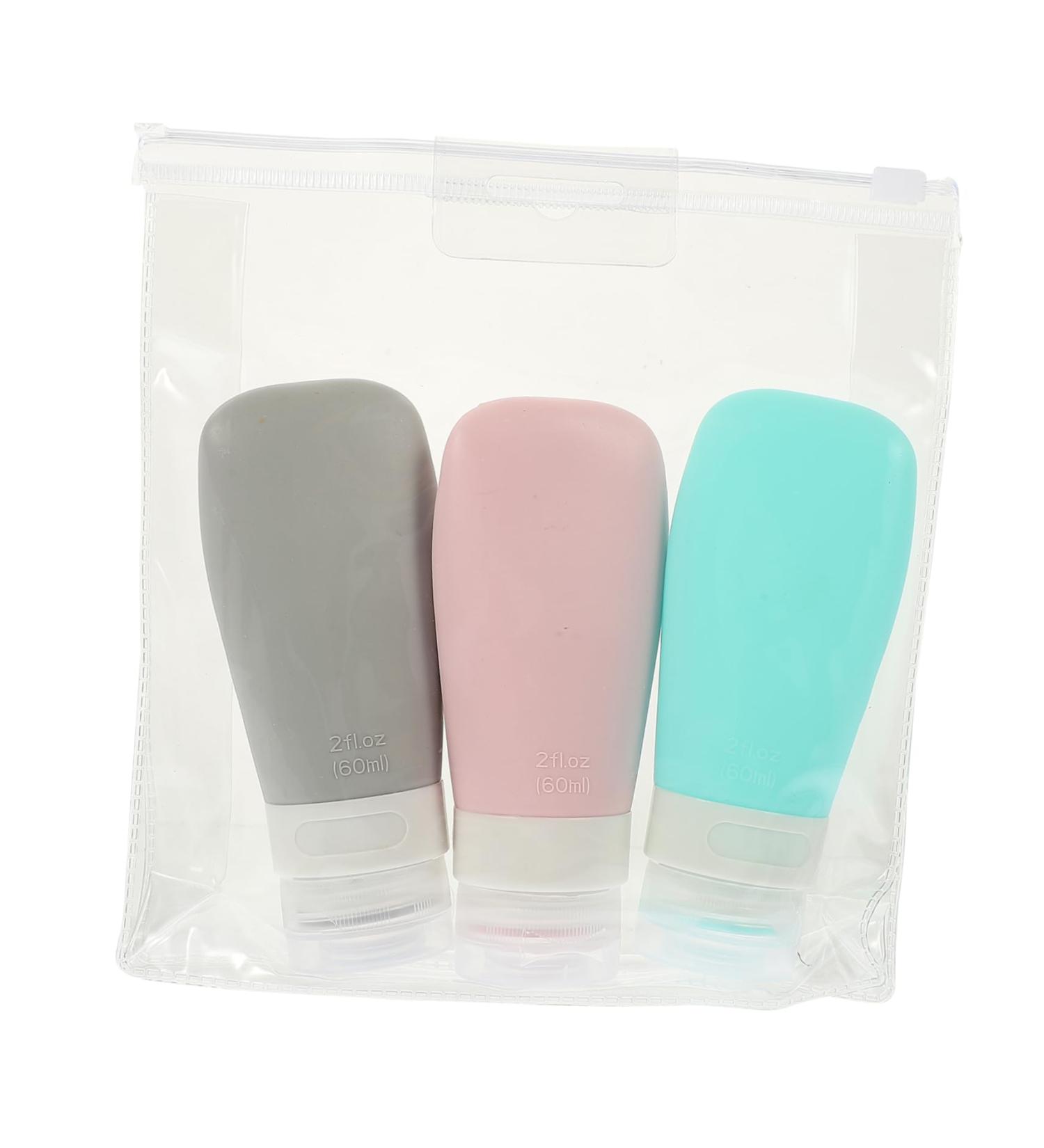 VINTORKY 1 Set Silica Gel Bottle Travel Lotion Dispensing Bottle - Buy Online on GoSupps.com