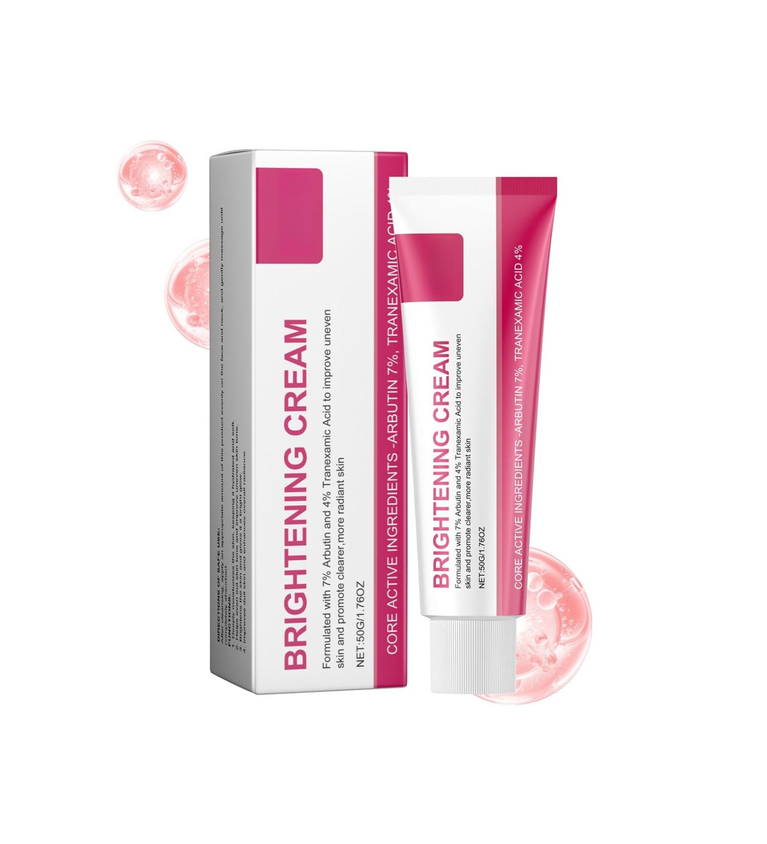 Cr me Visage Hydratante Et claircissante - Soin Hydratant For Un Teint Uniforme Et clatant - Buy Online on GoSupps.com