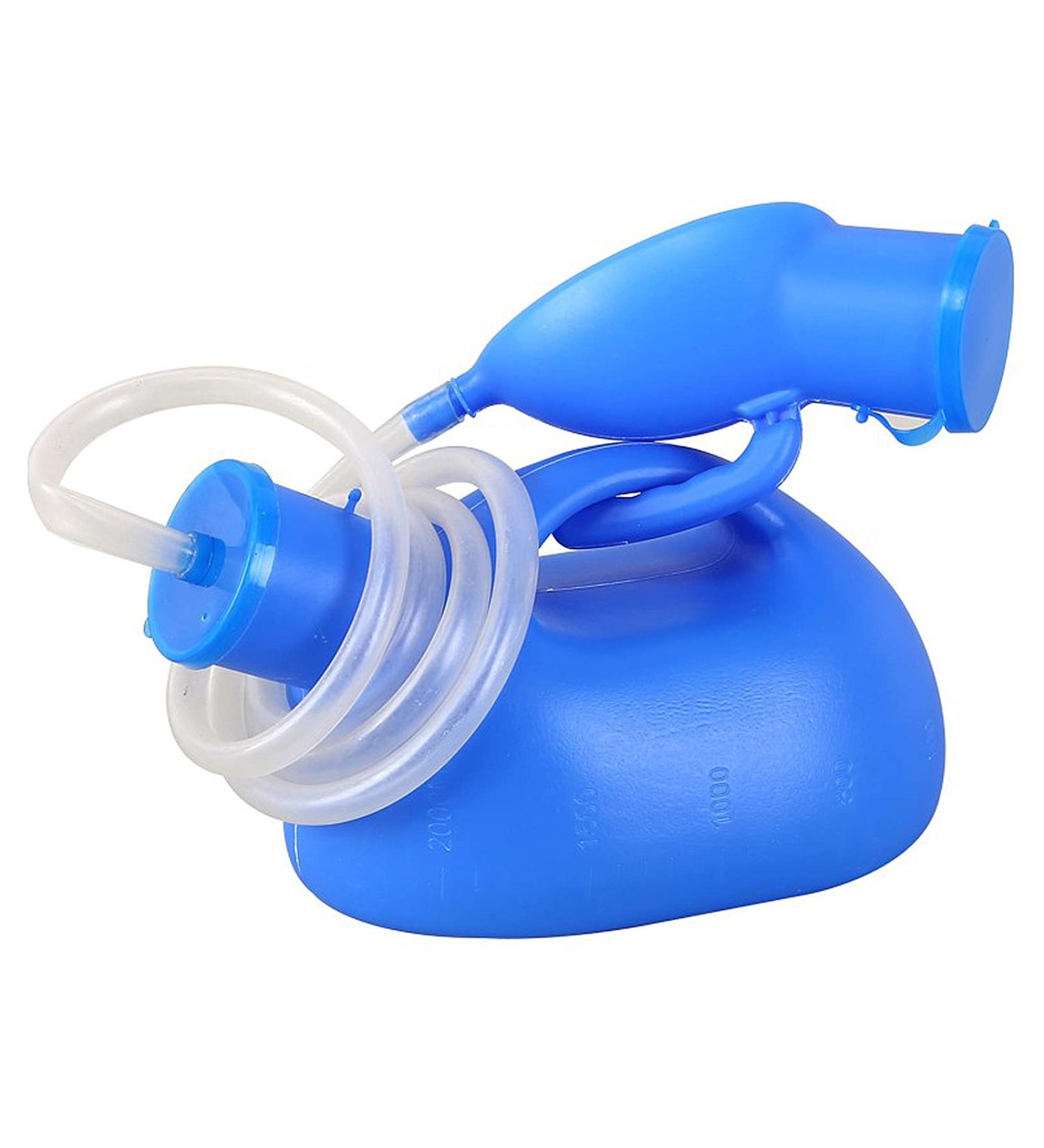 Mobile Toilet Potty Pee Urine Bottle Men Reusable Pee Jug Bottle with Lid Portable Thicken Men's Potty 2000ml - Buy Online on GoSupps.com