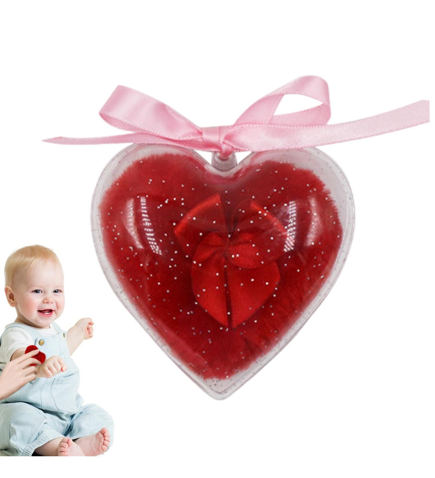 Baby Powder Puff | Bowknot Heart Powder Puff Long-haired Powder Puff for Body Powder Body Powder Puff Body Powder Puff for Women - Buy Online on GoSupps.com