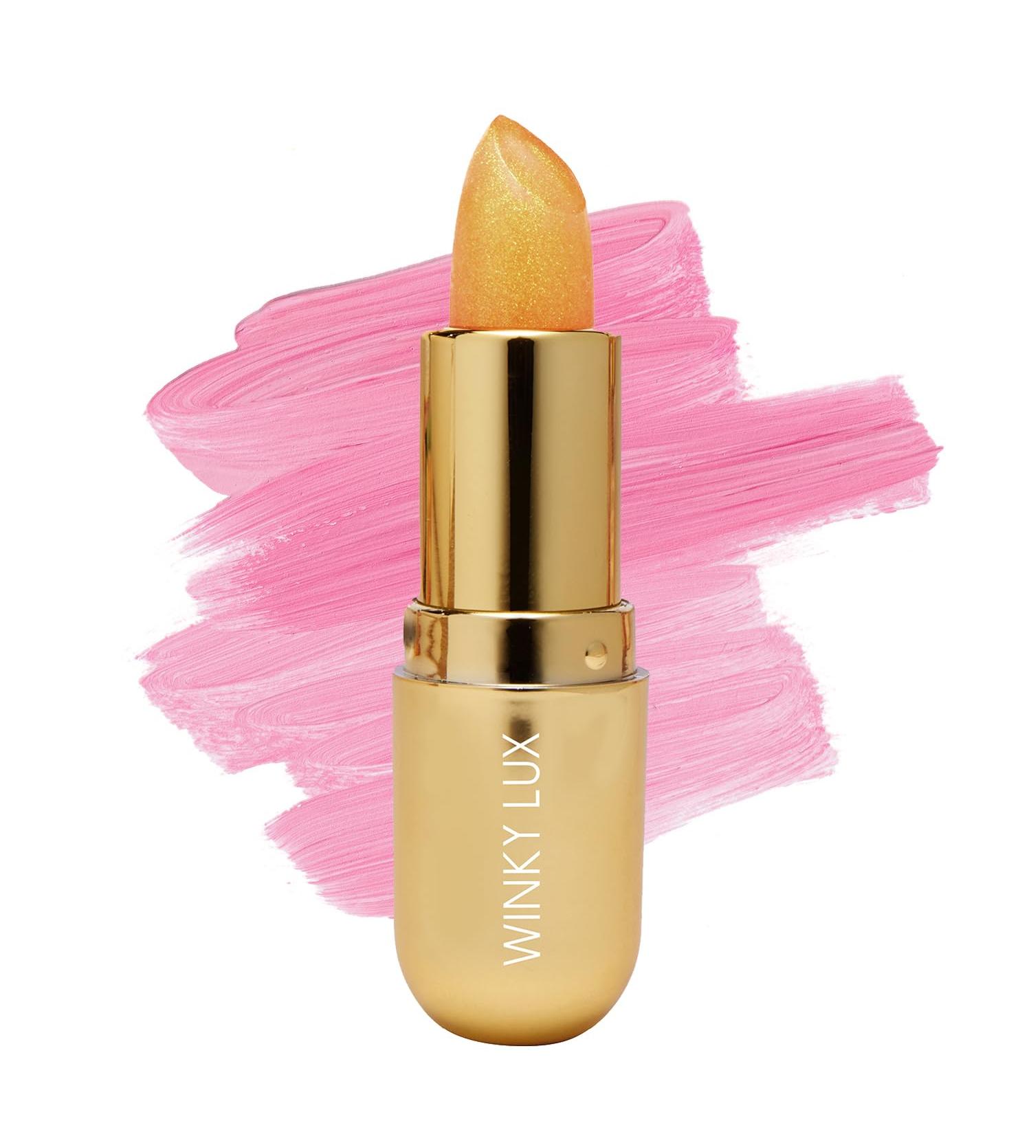 Winky Lux Citrine Balm - pH Color Changing Lipstick Vegan & Cruelty Free Hydrating Lip Balm Sheer Pink Tint - Buy Online on GoSupps.com