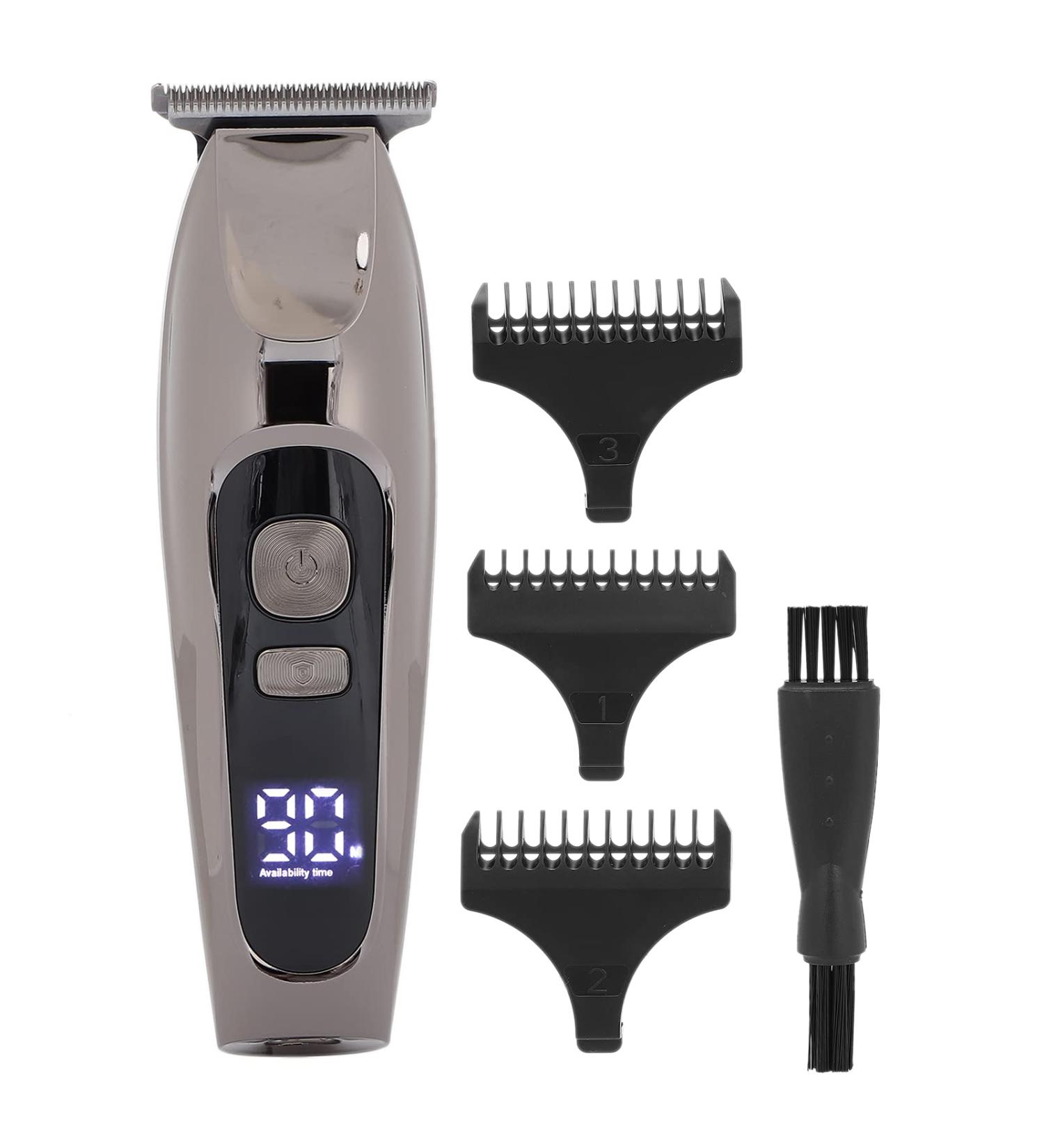 Hair Trimmer Cordless Clipper ABS Material with LCD Display for Home - Buy Online on GoSupps.com