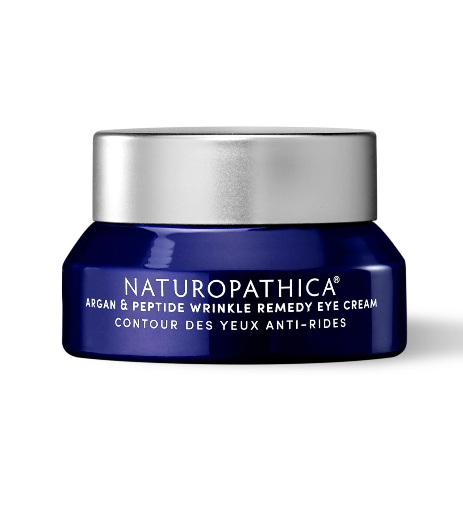 Naturopathica Cr me pour les yeux r paratrice des rides l'argan et au peptide 0 5 oz. - Buy Online on GoSupps.com