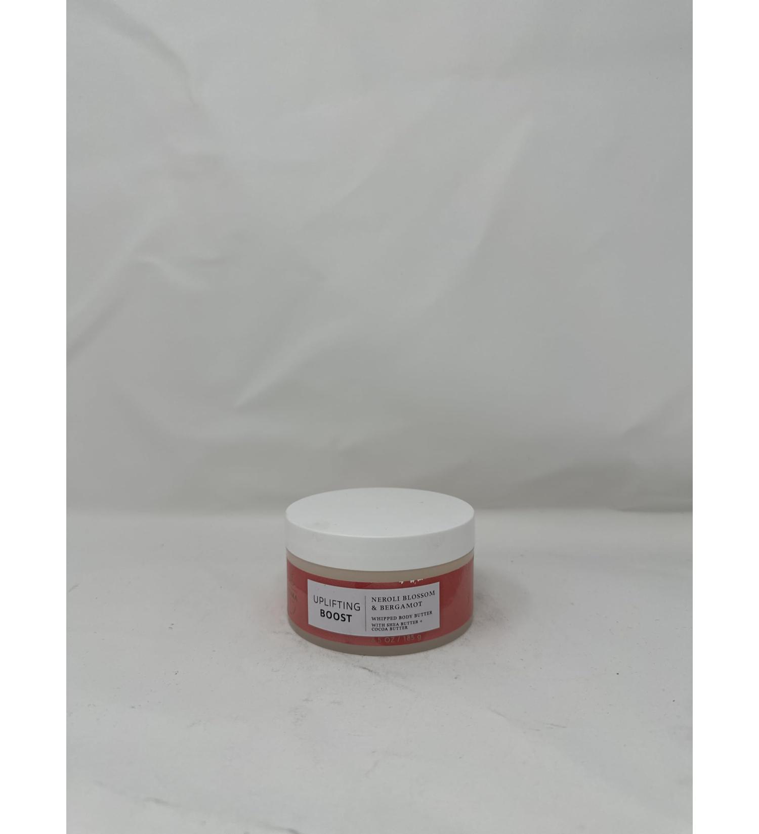 Uplifting Boost: Neroli Blossom & Bergamot Whipped Body Butter w/Shea Butter + Cocoa Butter 6.5 oz / 185 mL