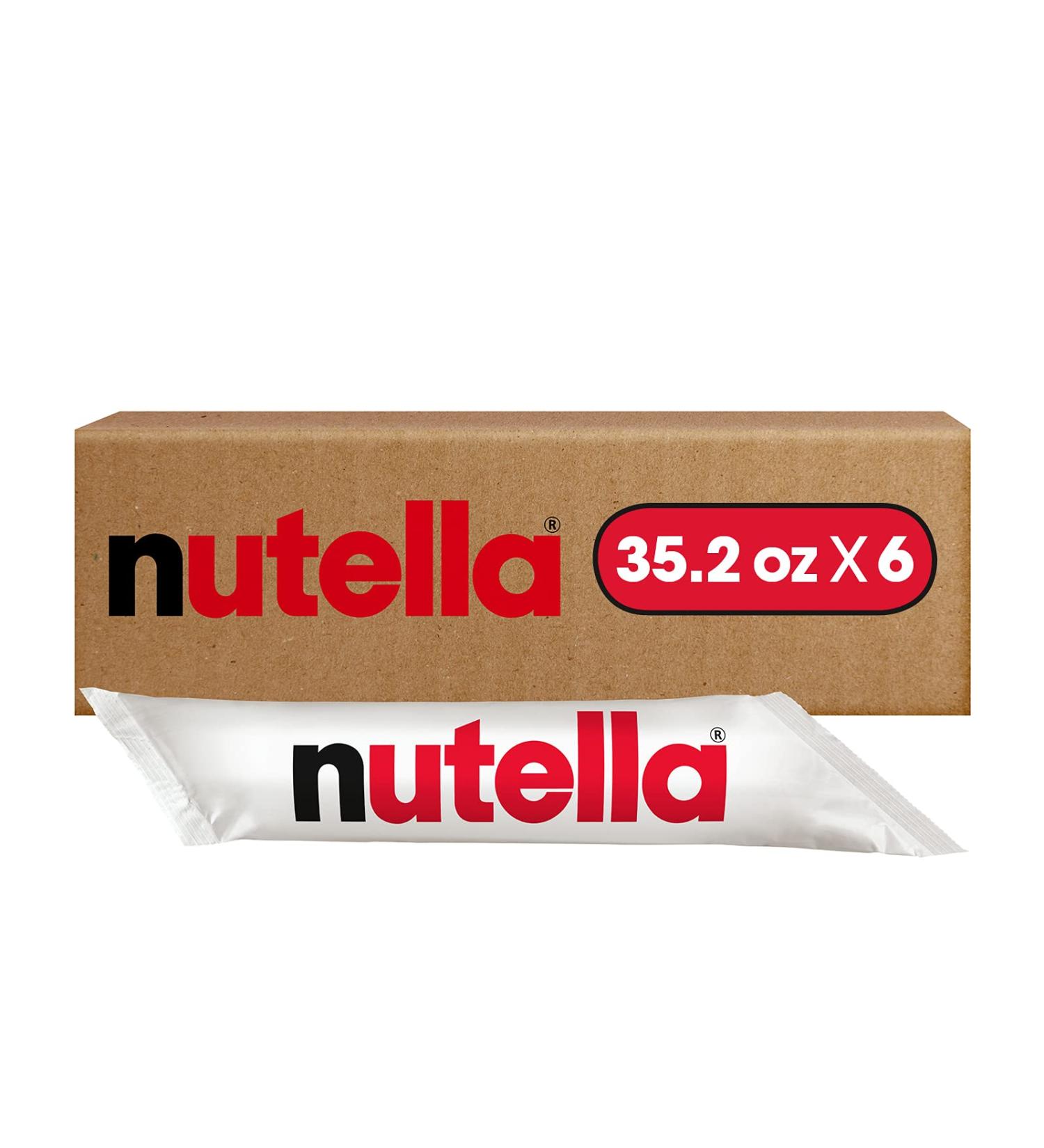 Ferrero Food Service Nutella Chocolate Hazelnut Spread  Bulk for Food Service and Restaurants  2.2 lb Piping Bags  Case of 6 - Buy Online on GoSupps.com
