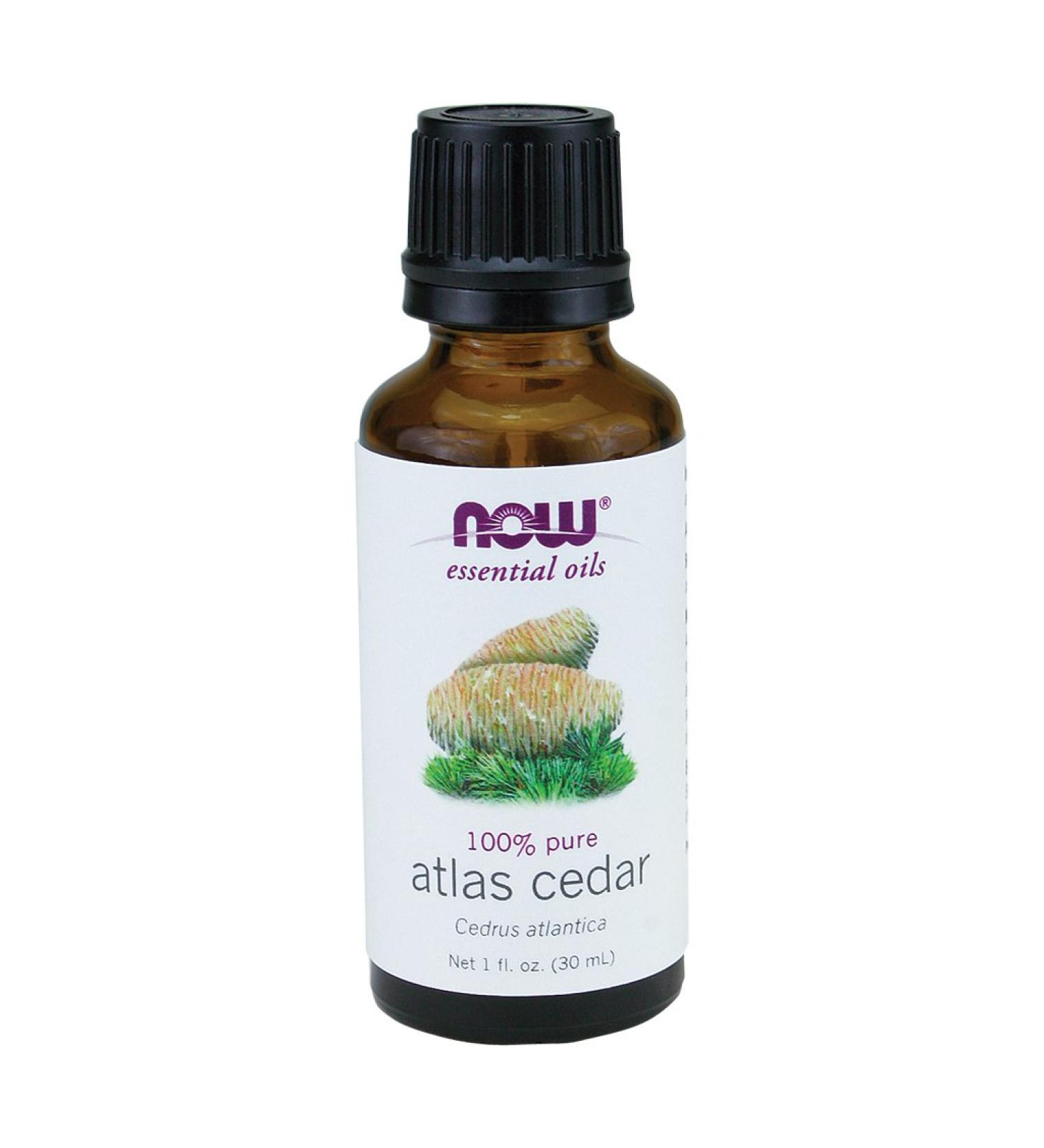 Now Foods Atlas Cedar Oil - 1 oz. 4 Pack