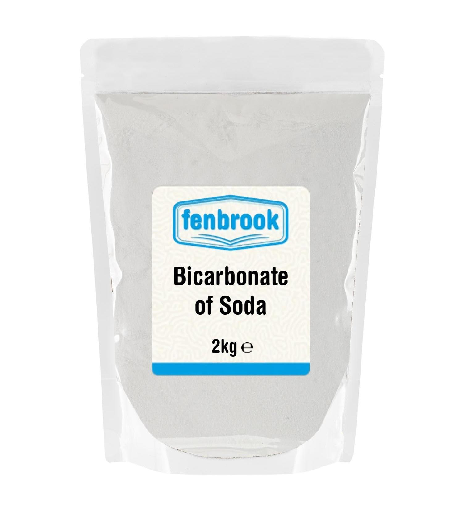 Bicarbonate of Soda Food Grade Baking Soda 2kg by Fenbrook